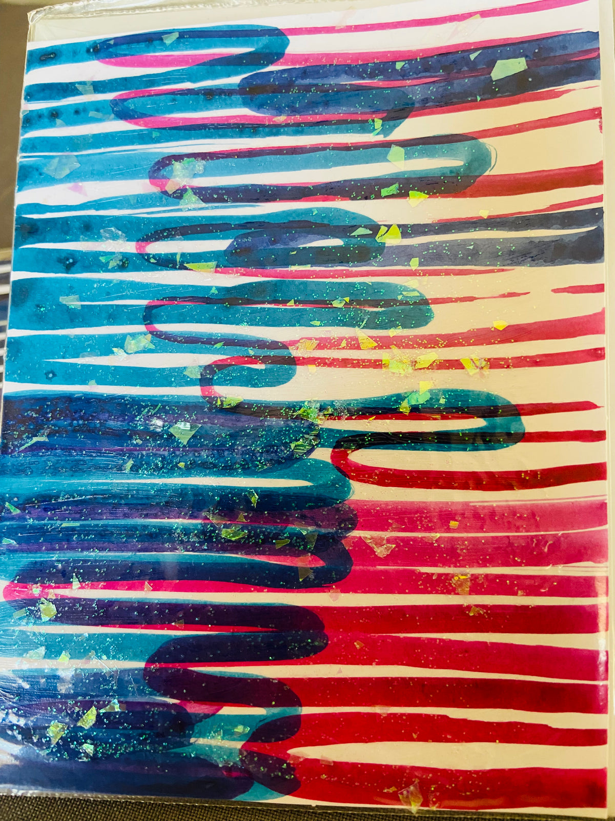 Hand Painted Greeting Cards: 5-pack