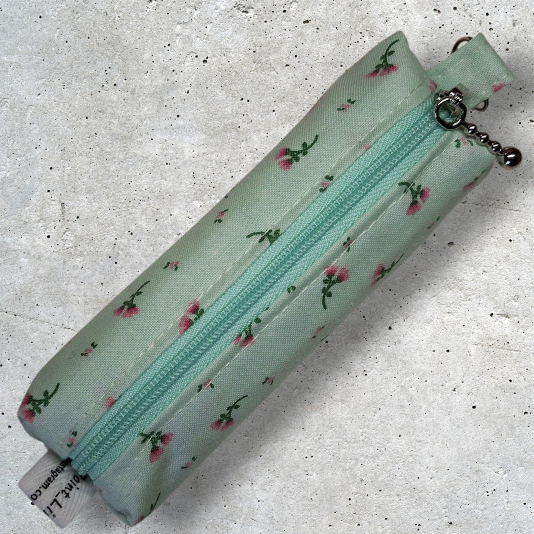 Mini Makeup Pouch (Blue/Green)