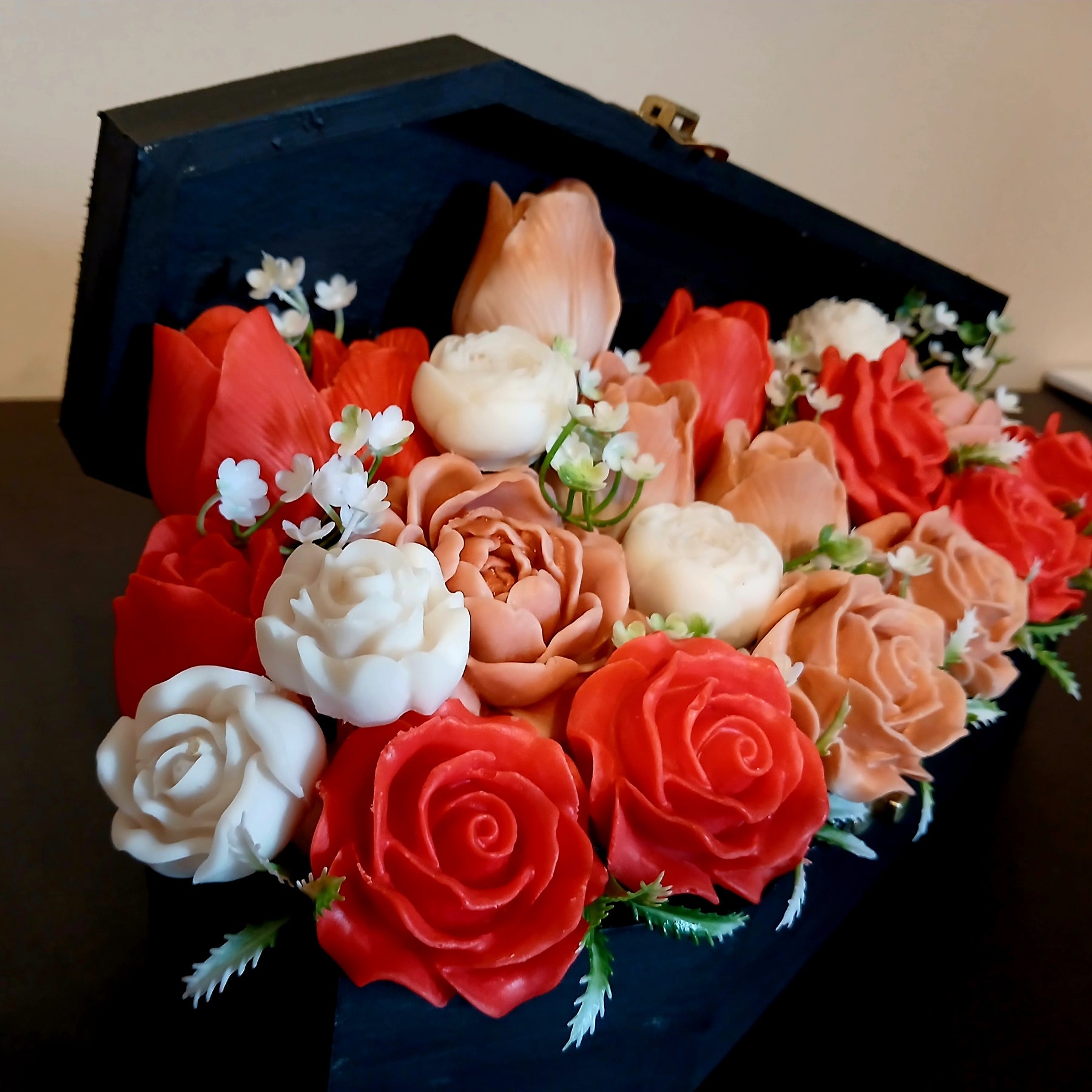 Coffin Bouquet Sea Salt & Driftwood