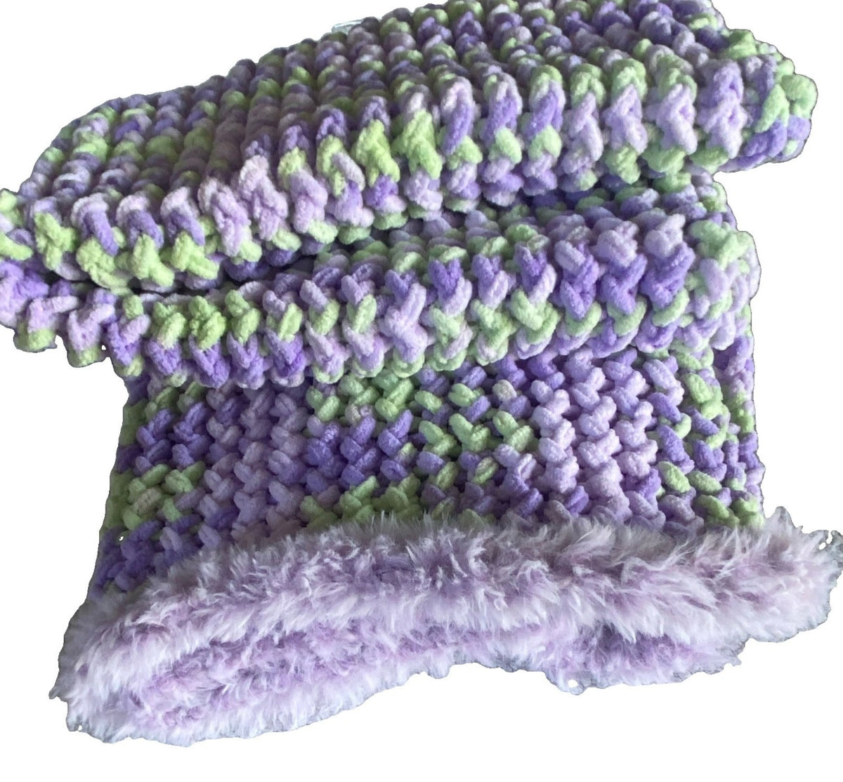 Lavender shawl