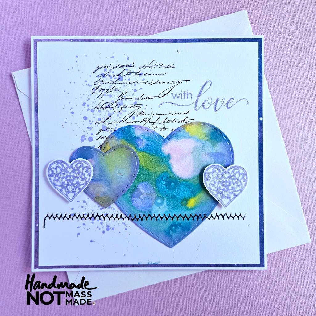 "With Love", Congratulations, greeting card