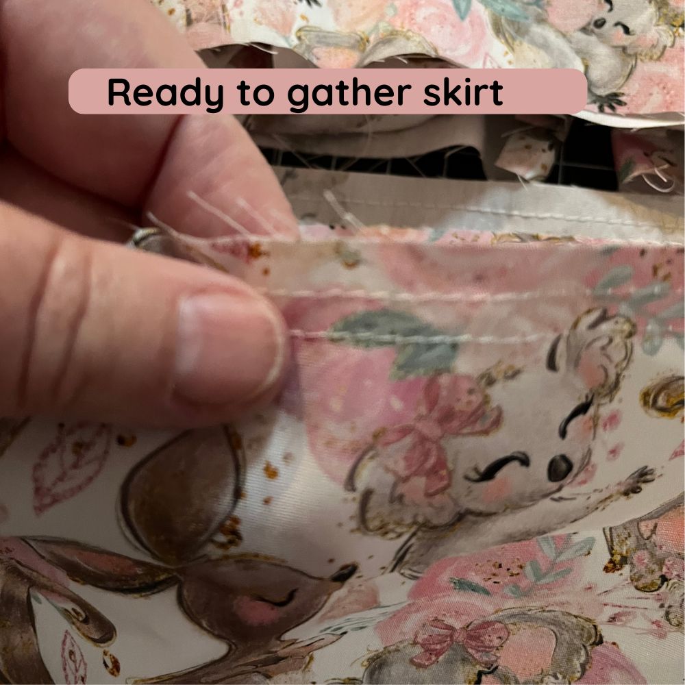 Handmade toddler pinafore / dress | Kangaroos and Koalas