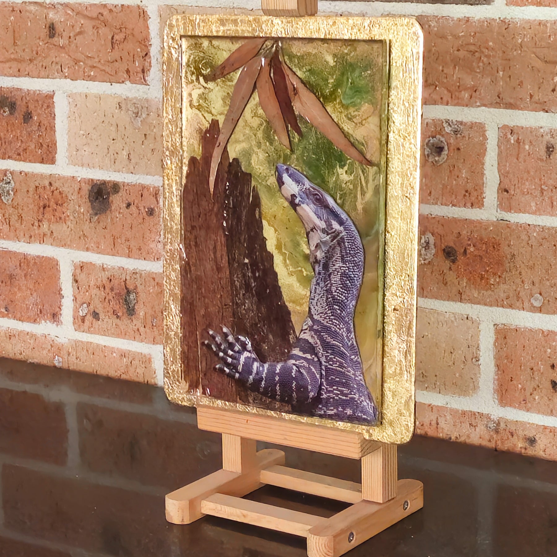 Wall Art Mixed media | Lacy Patterns on Bark