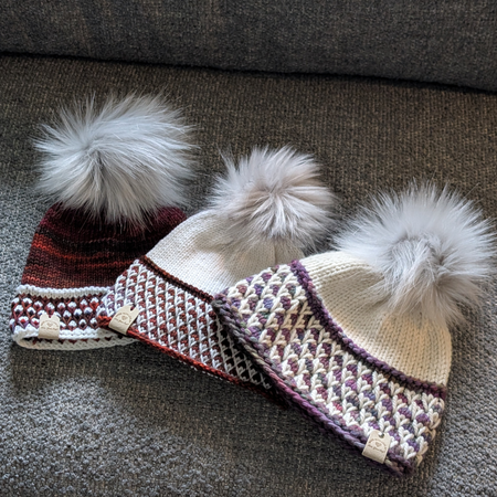 Chunky Diamonds Beanie