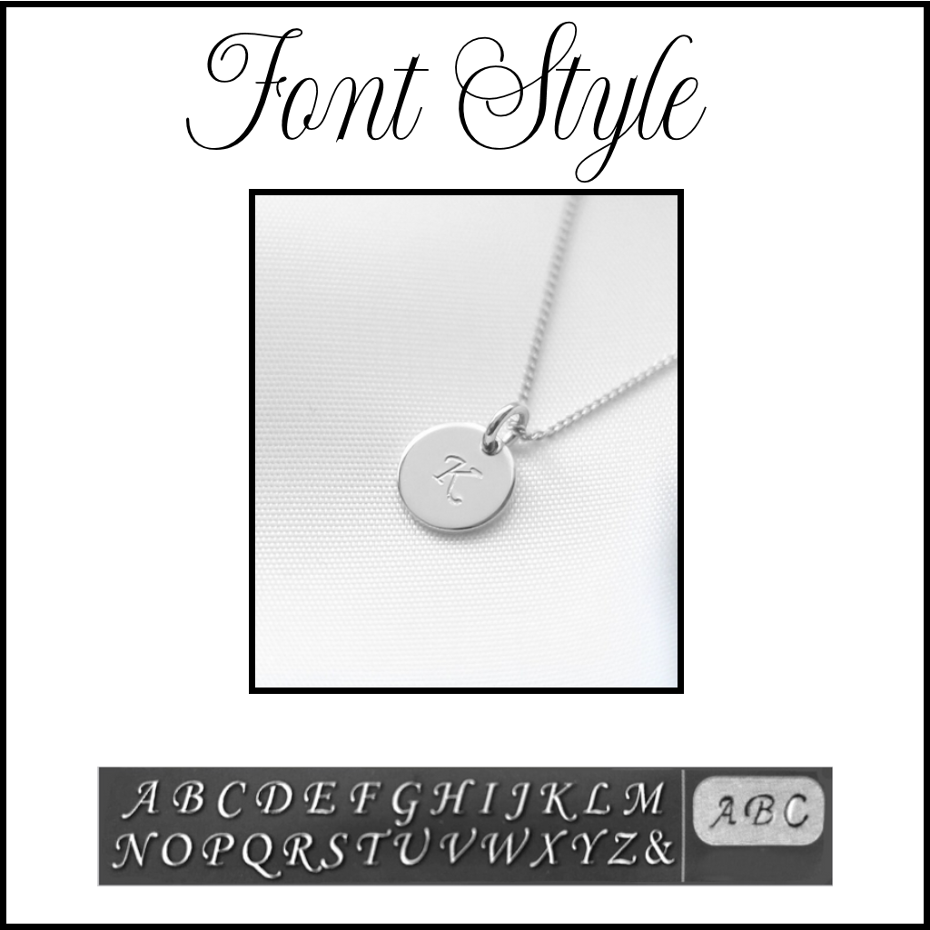 Daughter-in-Law Sterling Silver Personalized Initial and Birthstone Necklace