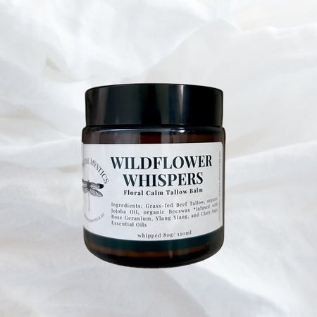 Wildflower Whispers Tallow Balm – Floral Calm I 80g