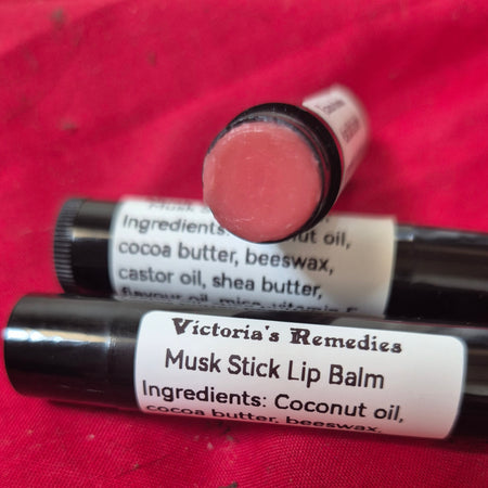 Handmade 2 x Musk Stick Lip Balm 5g