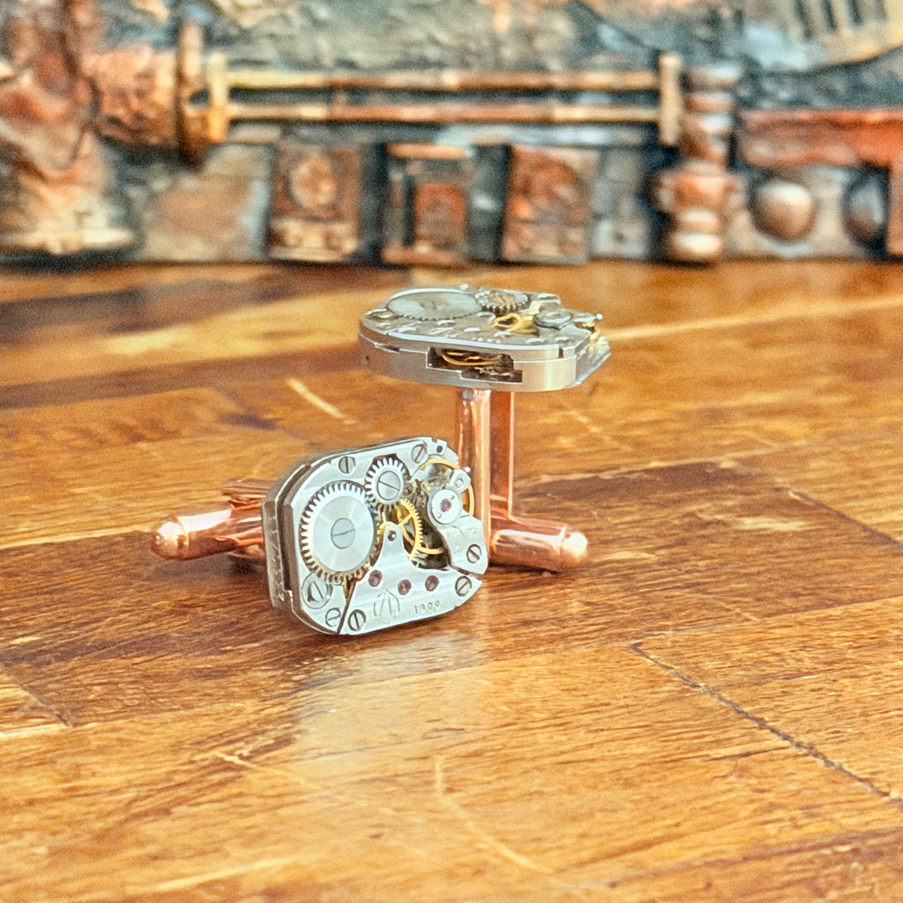 Steampunk Watch Movement Cufflinks