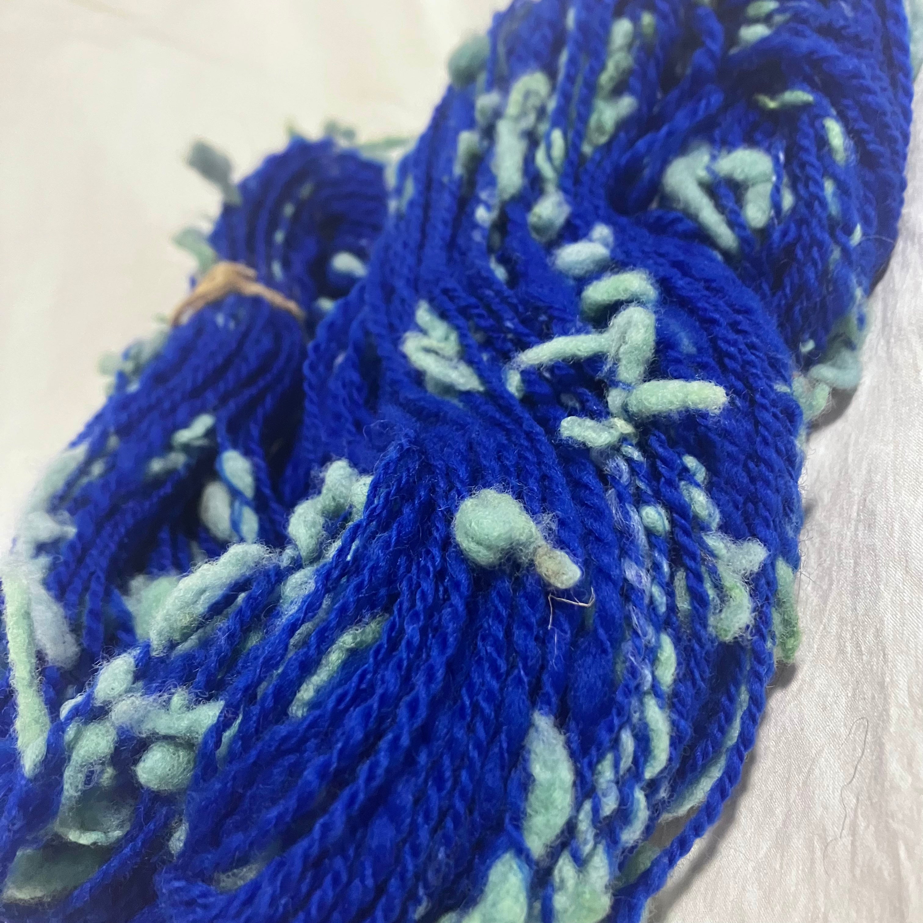 Romney wool ‘Wild seaweed’