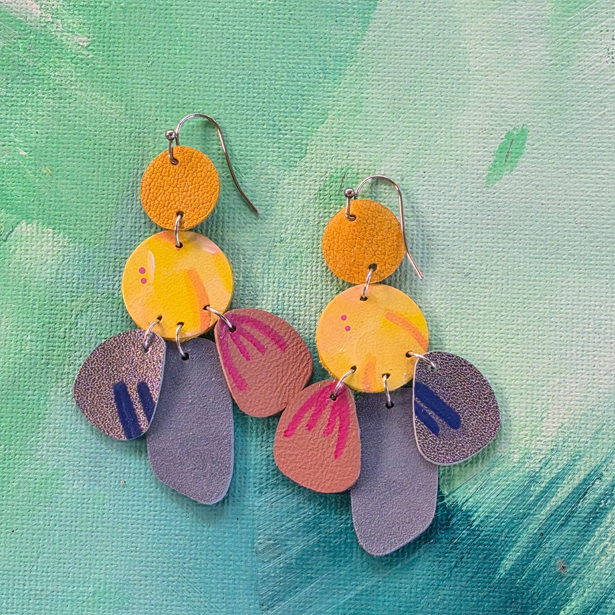 Audace Musa Earrings - Sunset Ochre