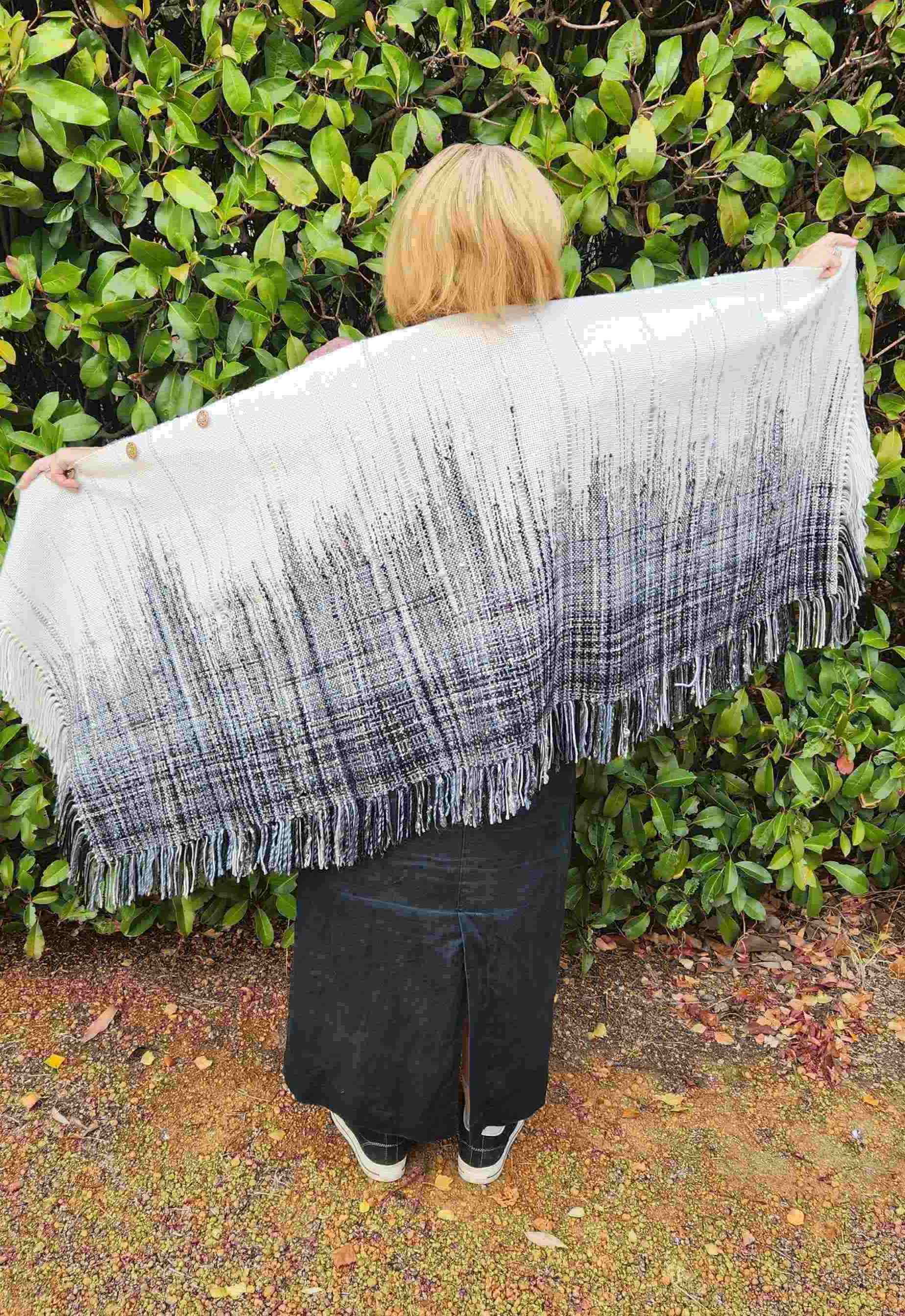 Hand woven Wrap Shawl