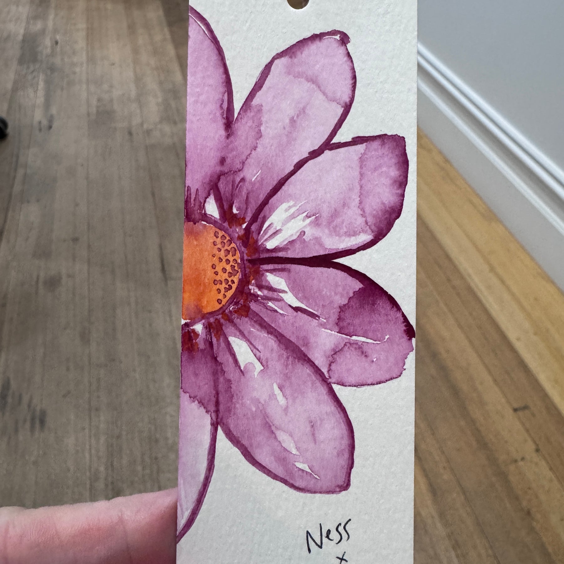 Blush Bloom Bookmark - Floral Editions Collection