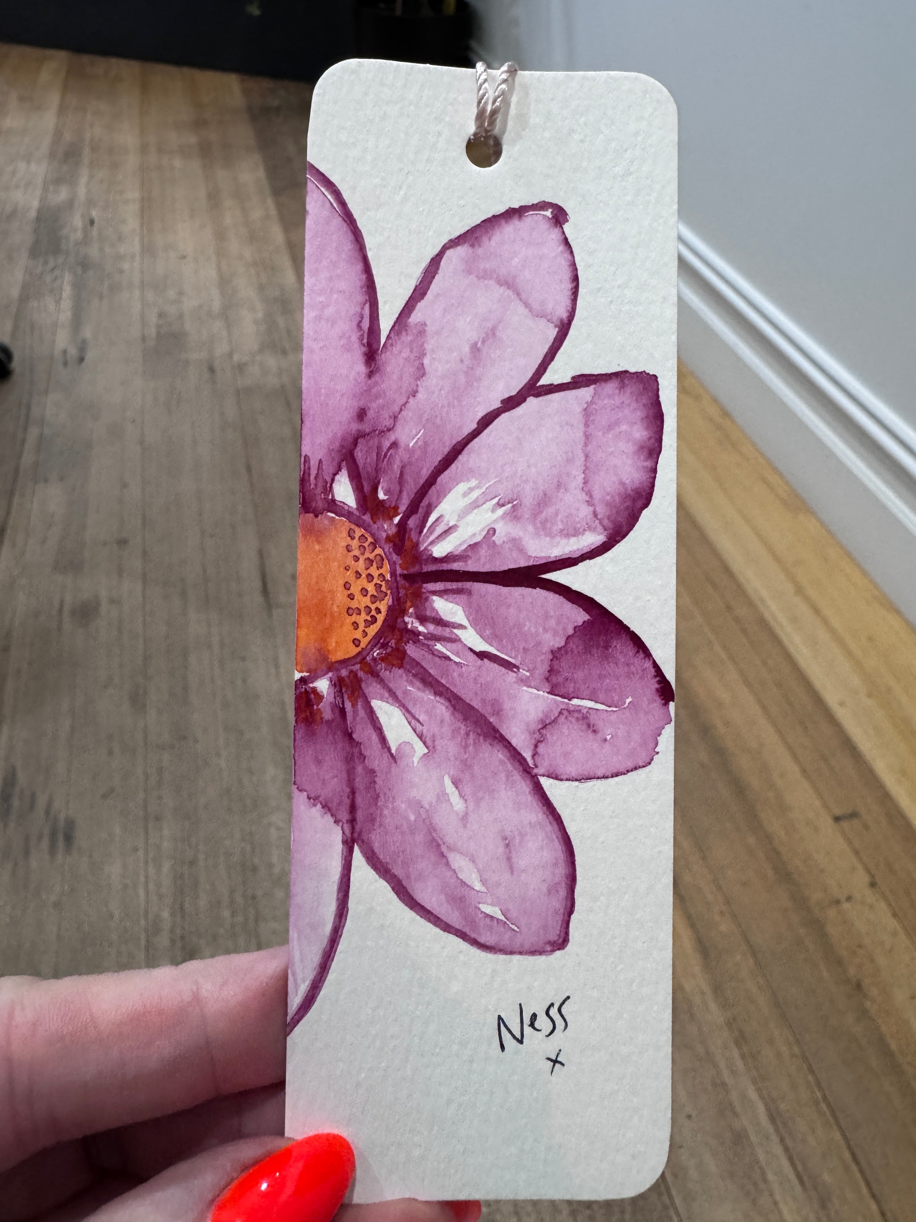 Blush Bloom Bookmark - Floral Editions Collection