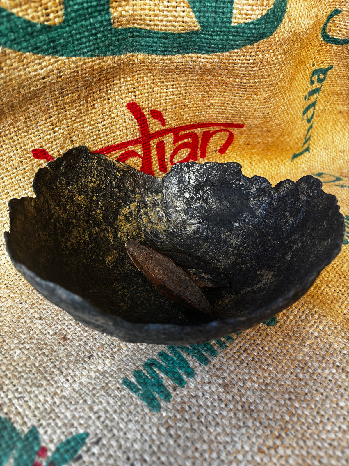 Dark mysterious dish