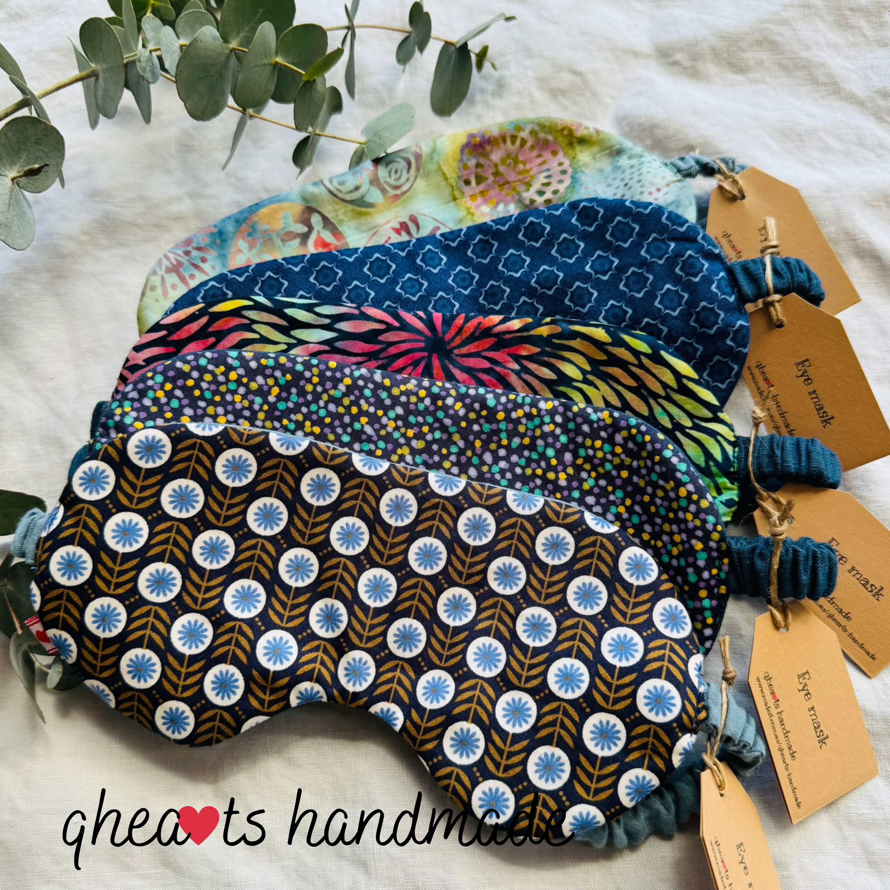 Handmade Eye Masks – Soft Sleep Masks for Rest & Relaxation