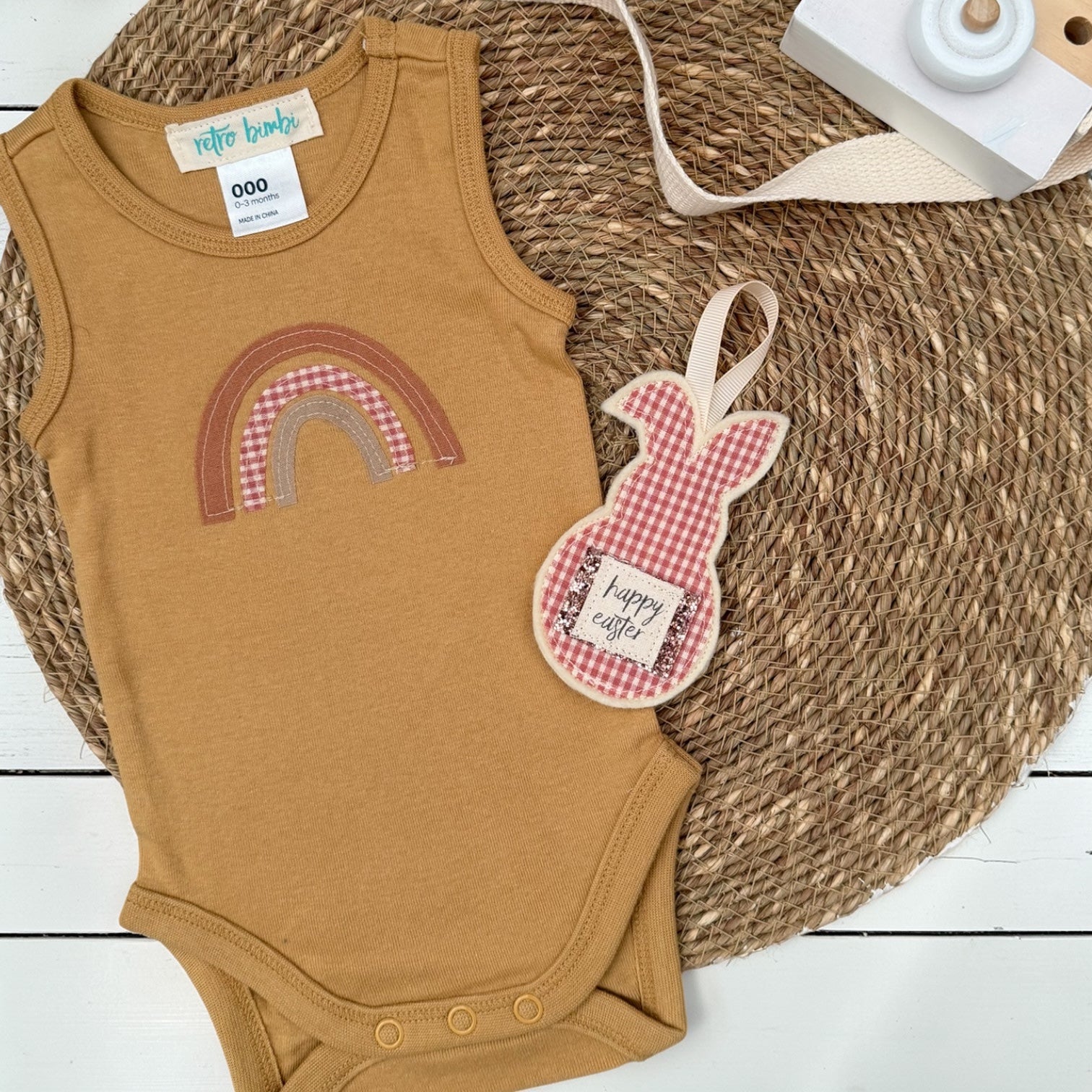 Onesie - Neutral Rainbow