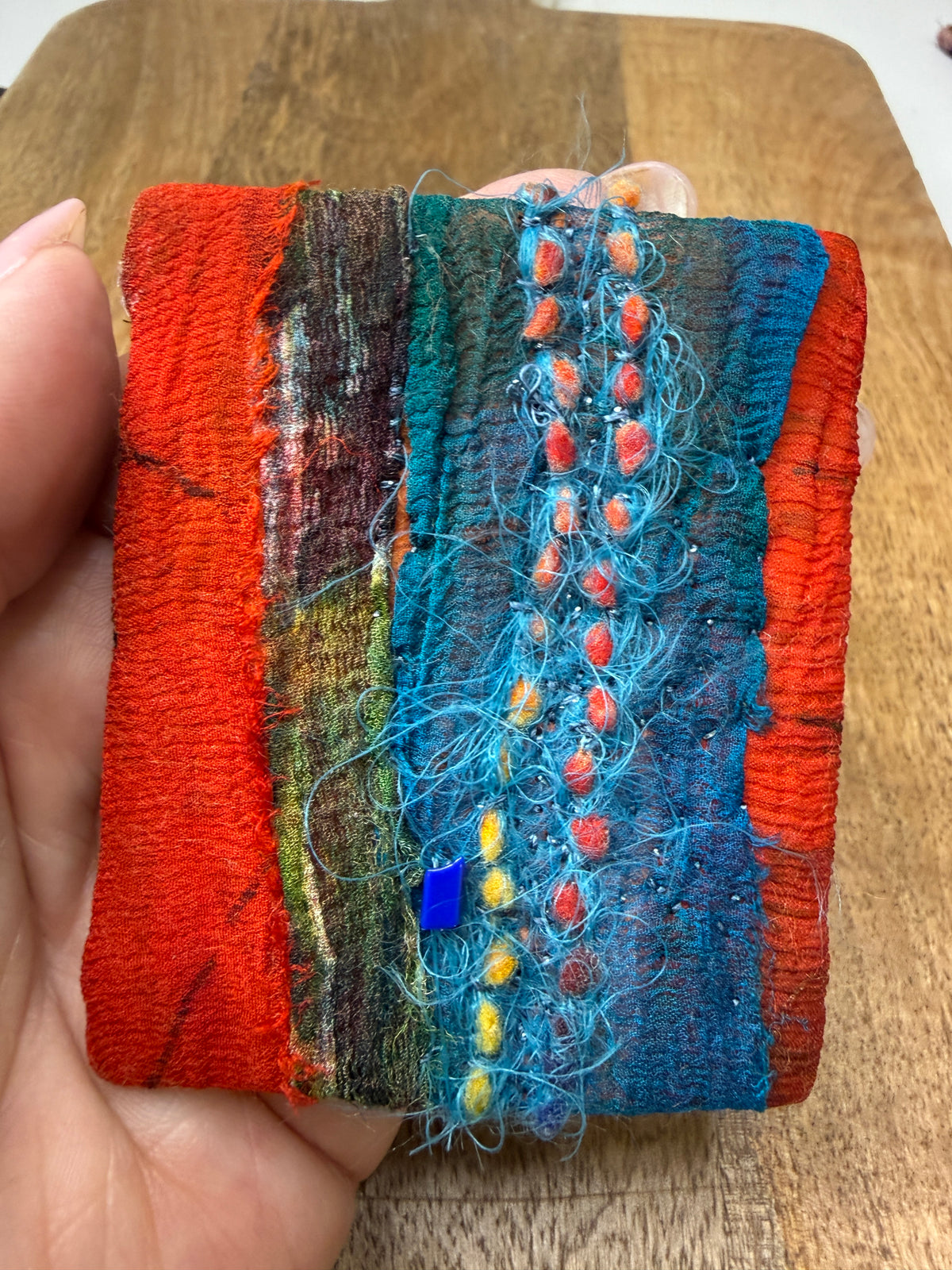 Tracks - A Wearable Art Brooch