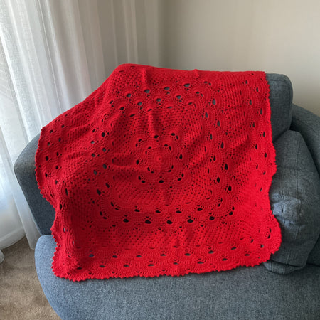 Red Baby Blanket