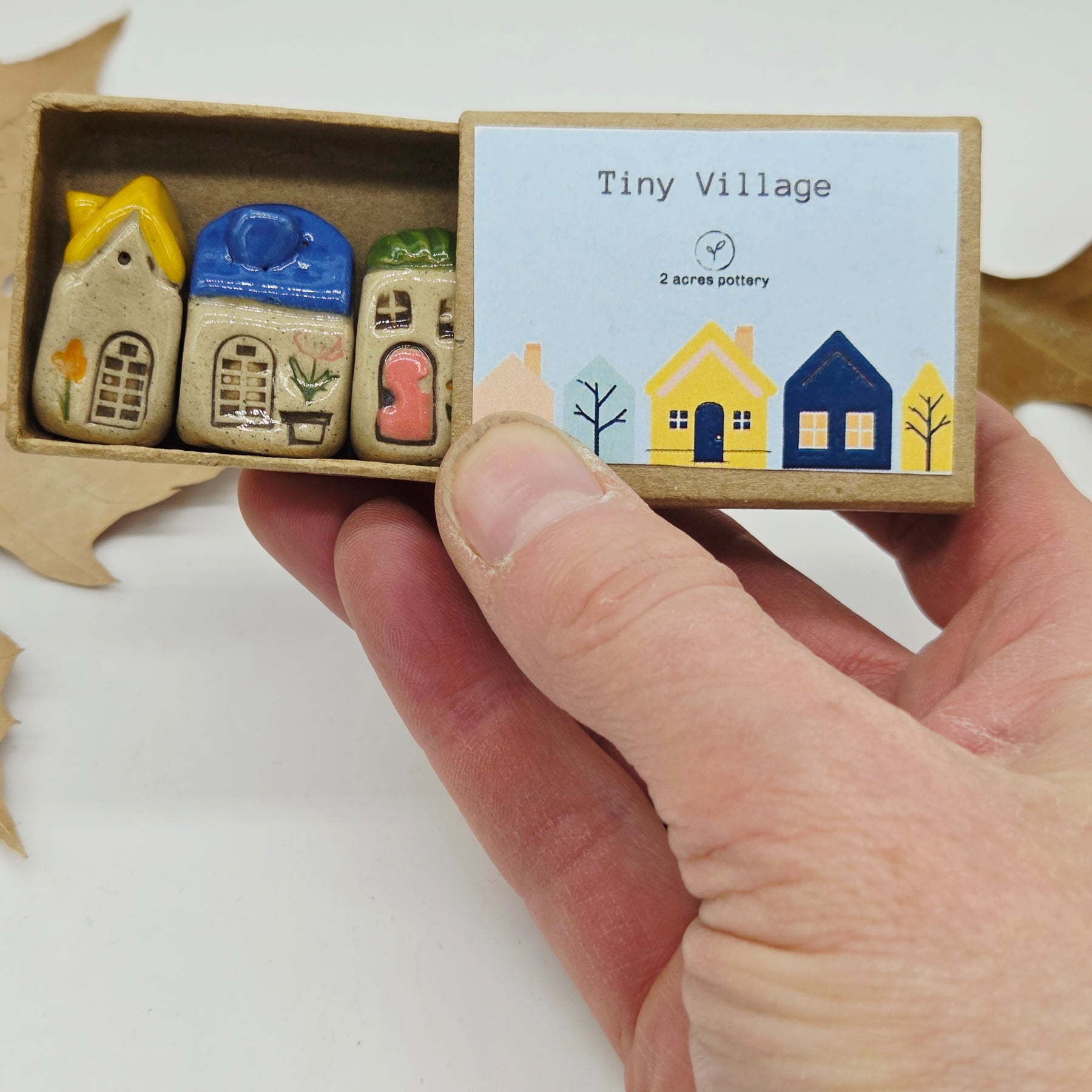 Tiny Ceramic Village - Fern Avenue