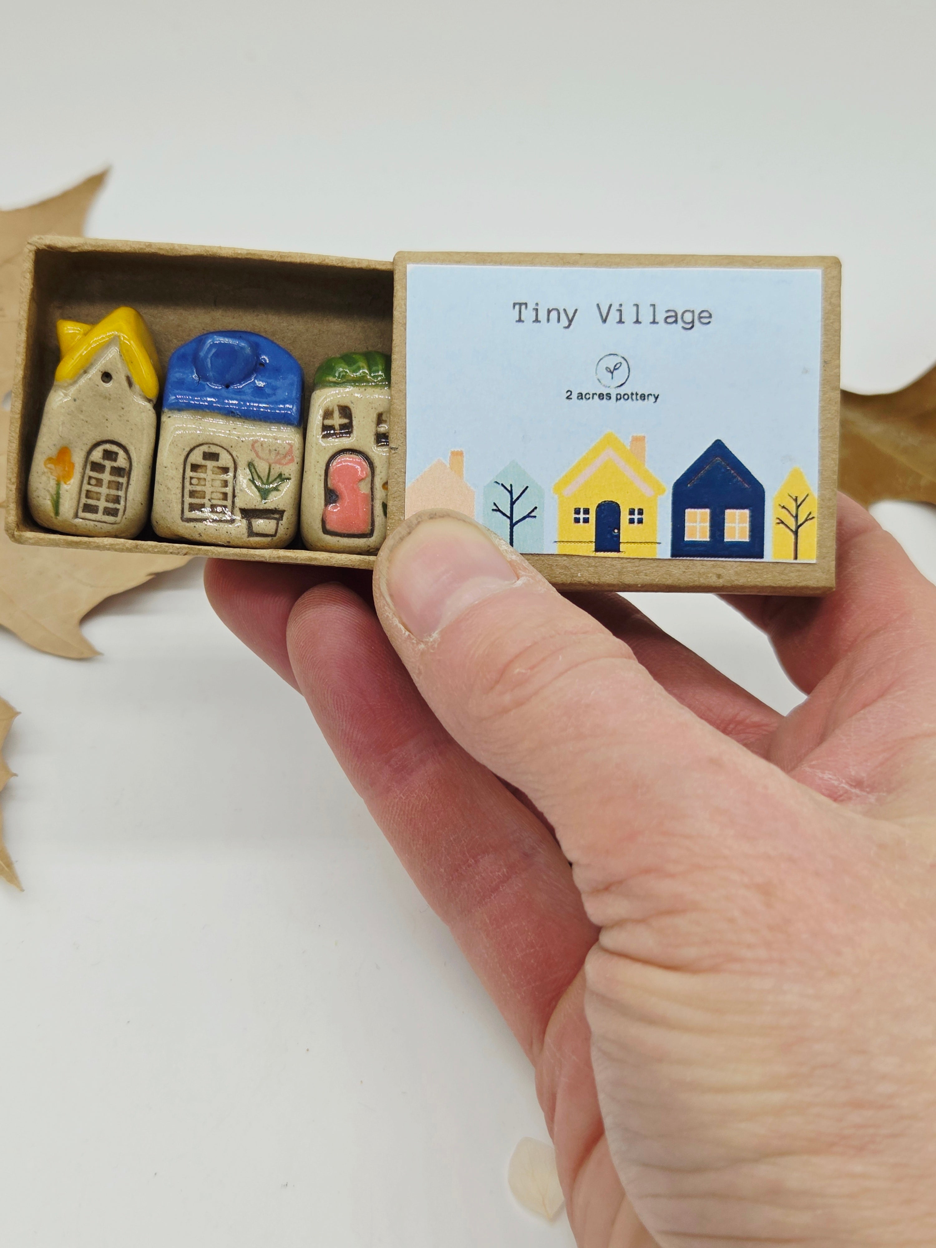 Tiny Ceramic Village - Fern Avenue