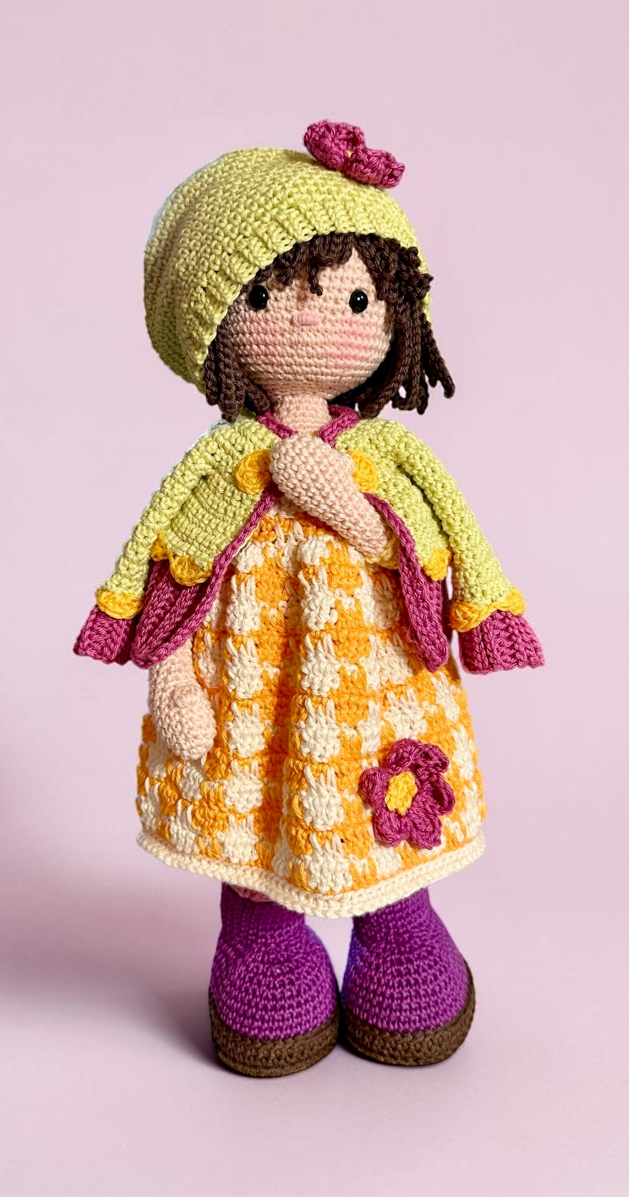 Crochet Amigurumi Art Doll