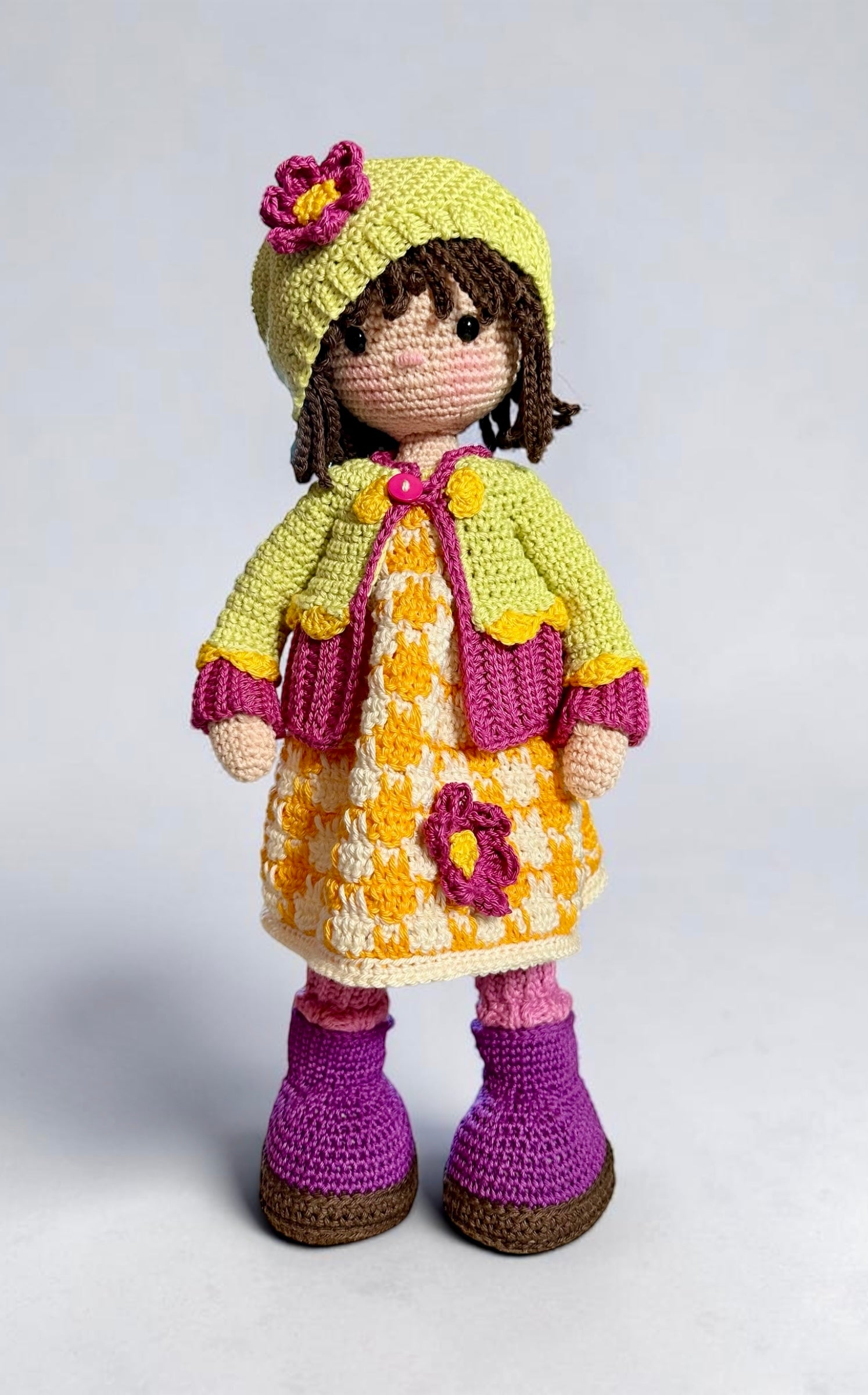 Crochet Amigurumi Art Doll