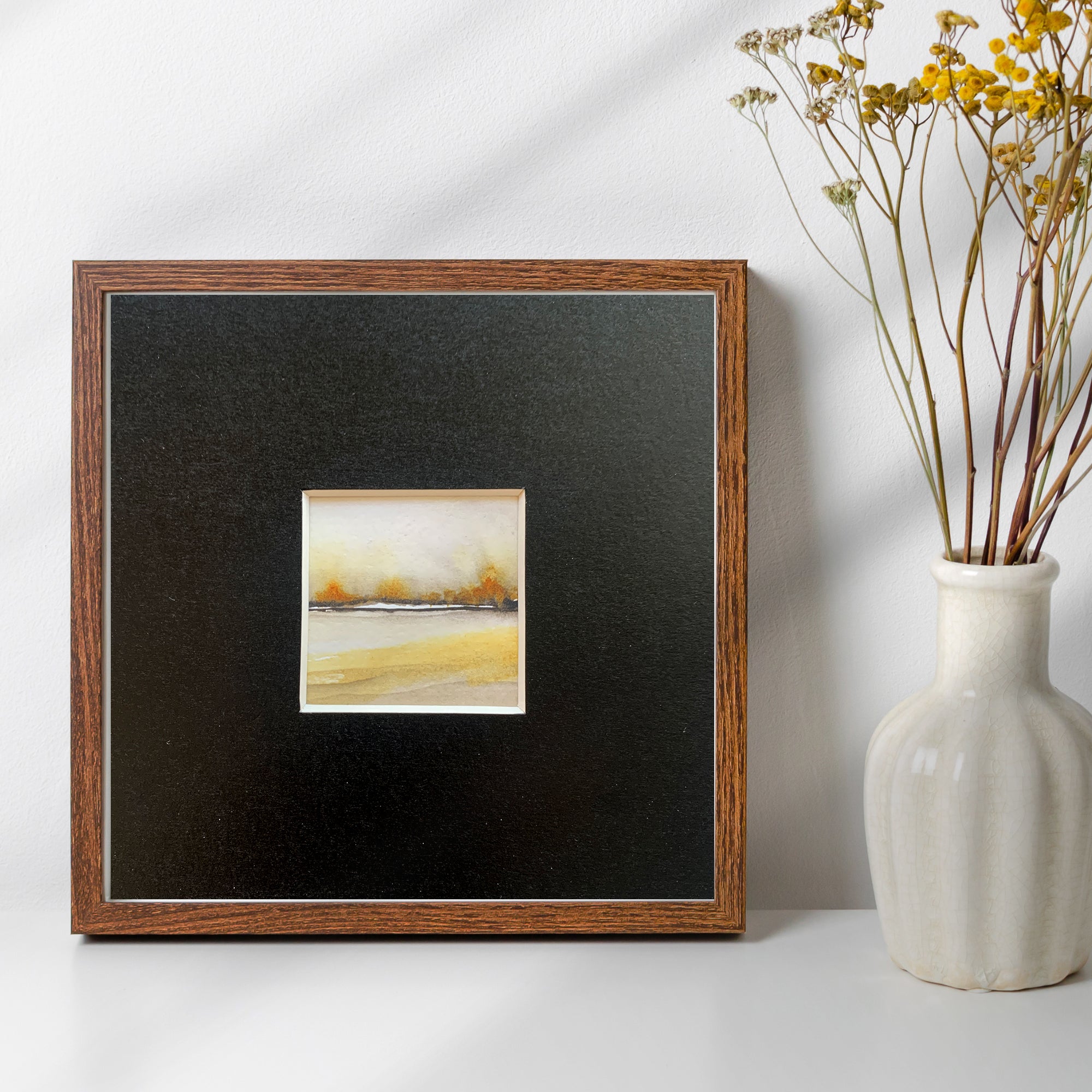 Abstract Landscape Hand-painted Watercolour Artwork