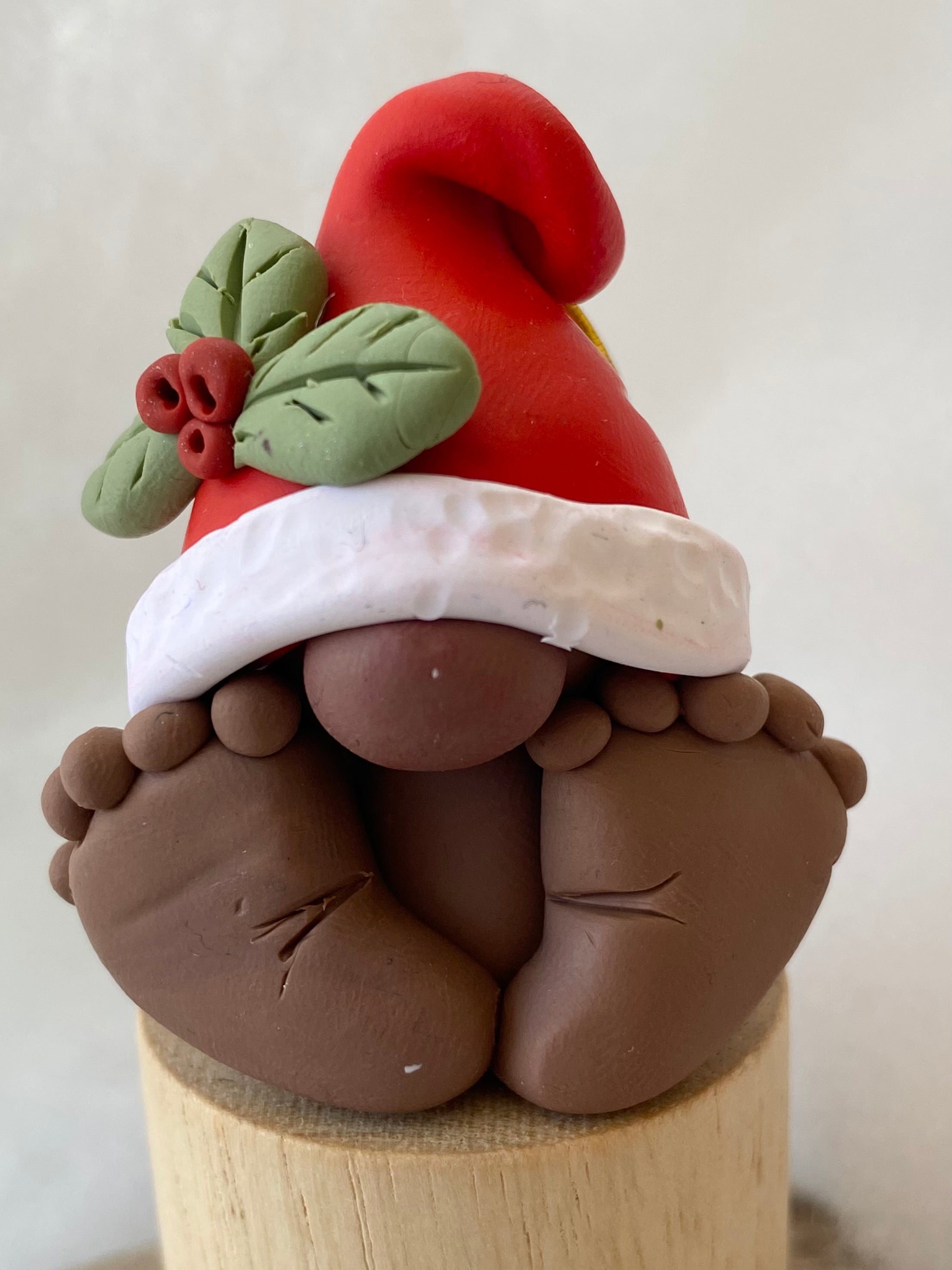 Baby Gnome – Handcrafted ornament or Desk Friend