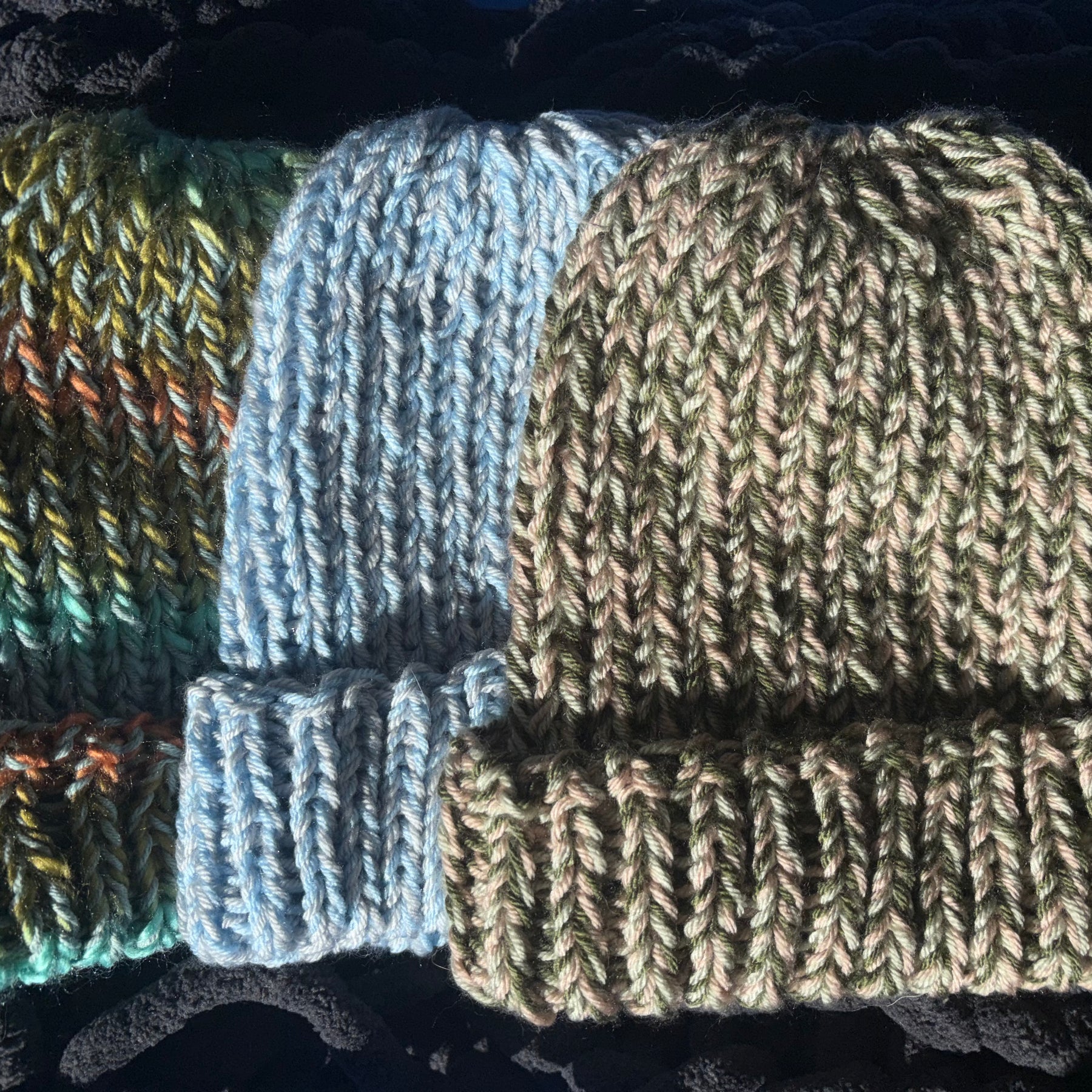 Adult chunky knit Beanie