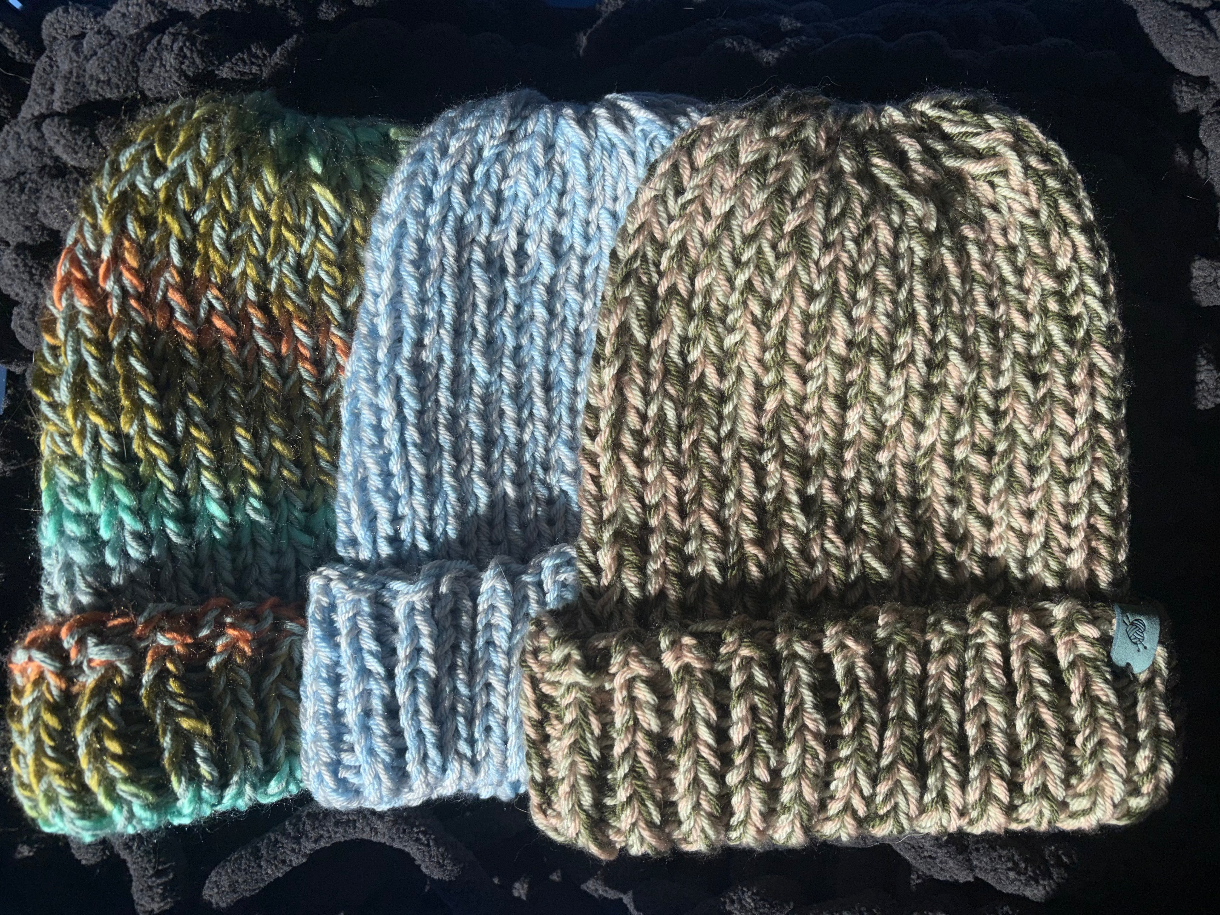 Adult chunky knit Beanie