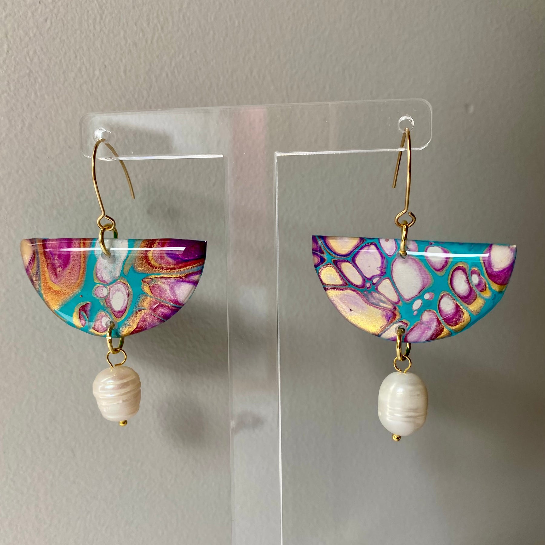 Artisan Unique Colourful Lightweight Earrings