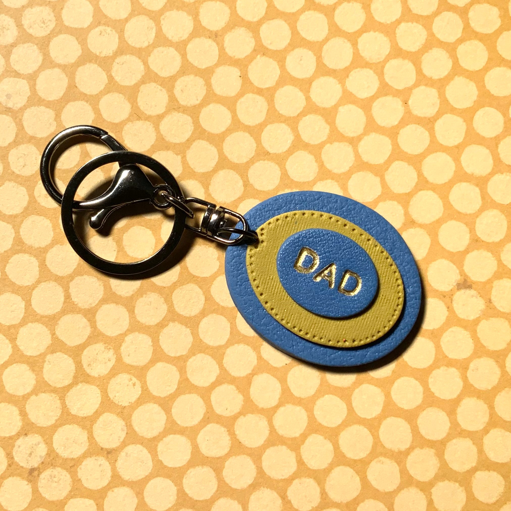 Not-So-Basic Basics | Keyrings For Him | Handmade Polymer Clay