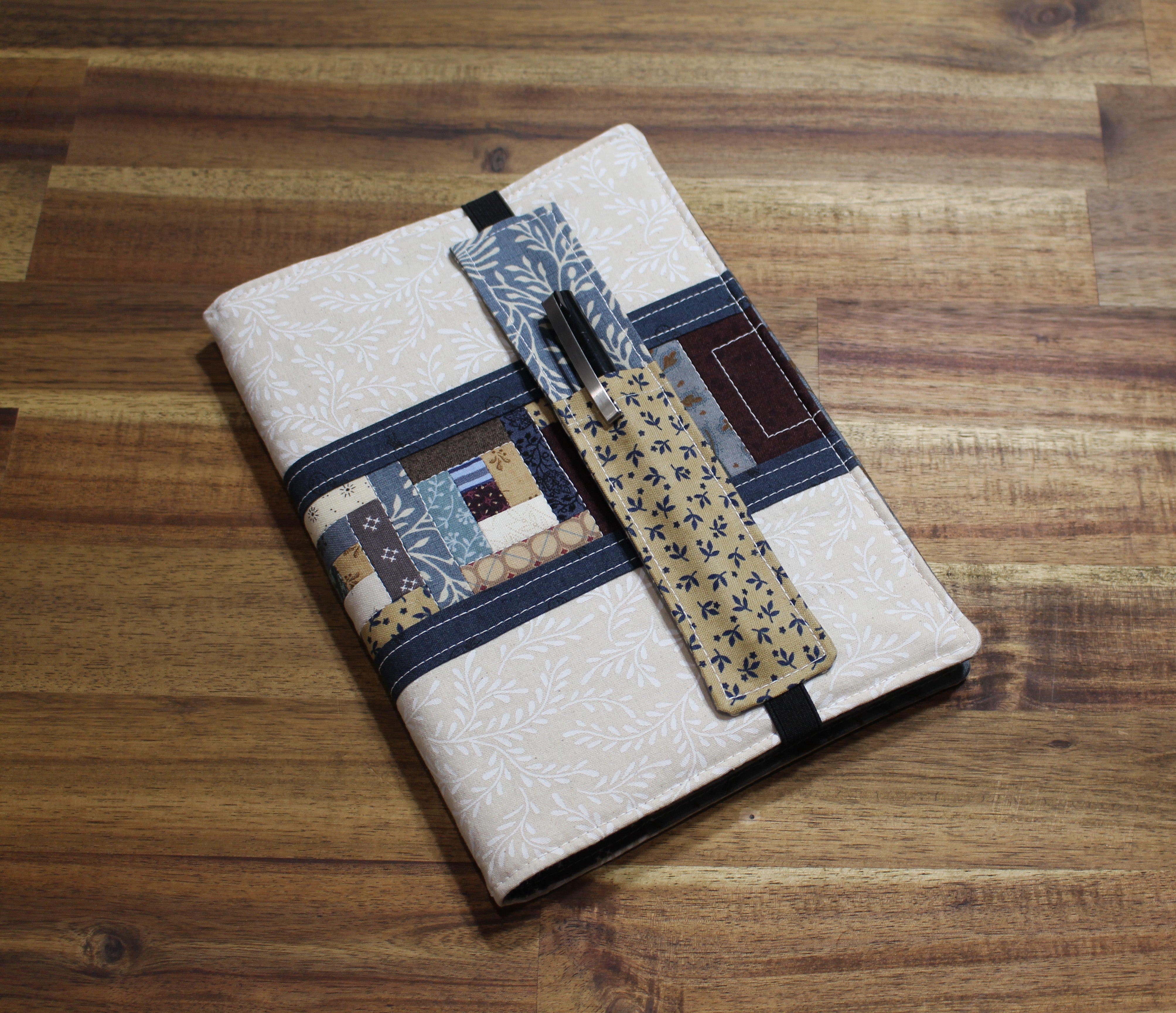PDF Sewing Pattern A5 Notebook Pen Holder/Bookmark