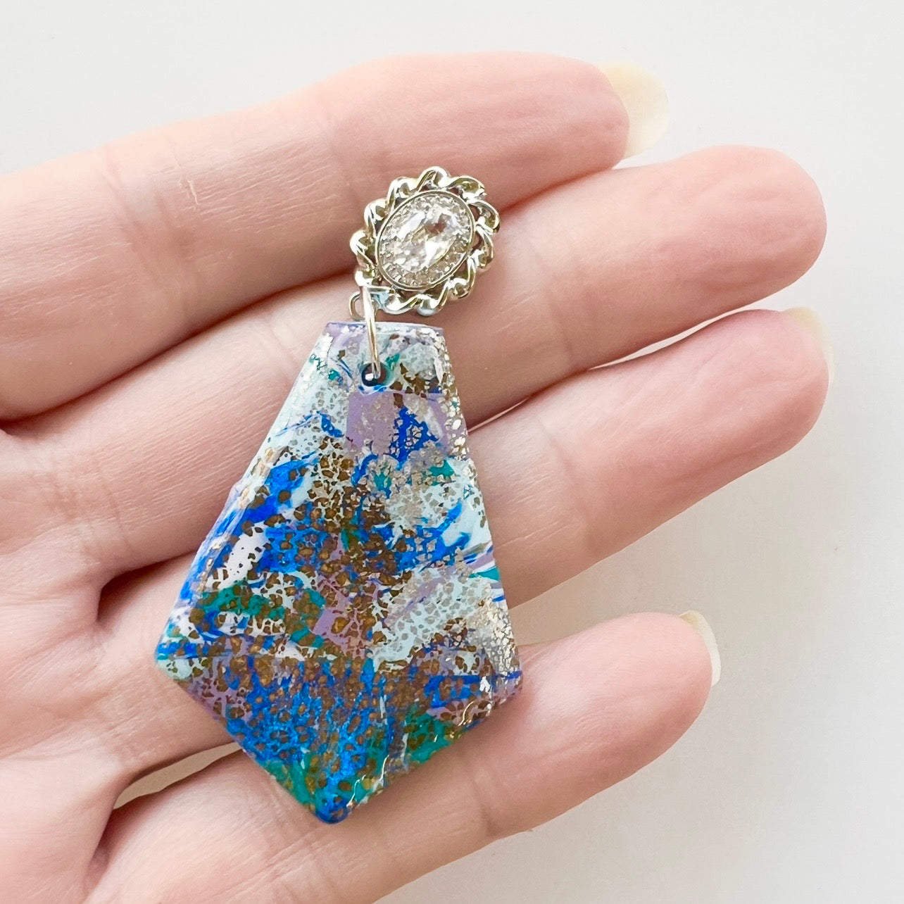 Earrings~Polymer Clay ~ Resin ~ Dangles