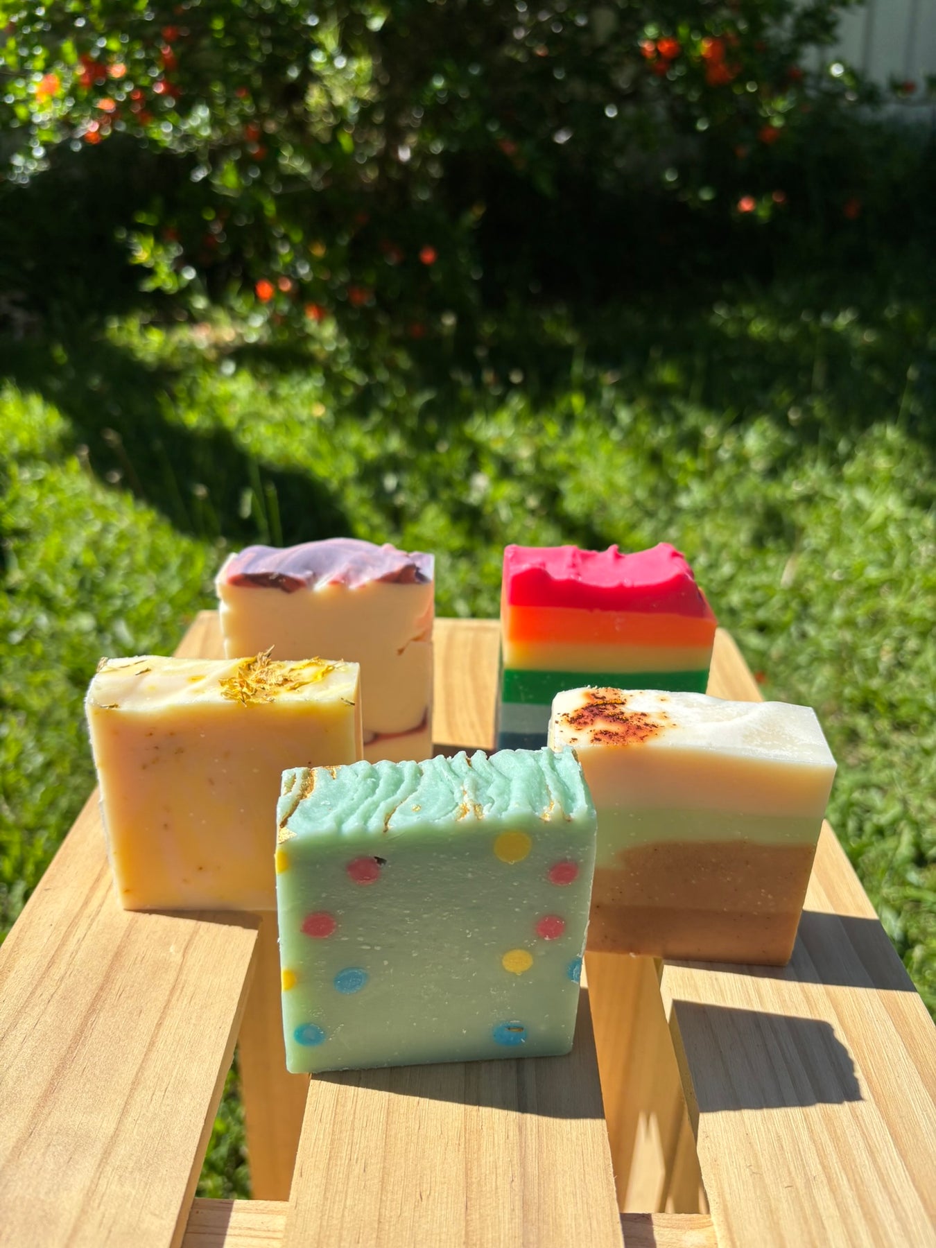 Tallow & Coconut 5 Handmade Soaps Pack