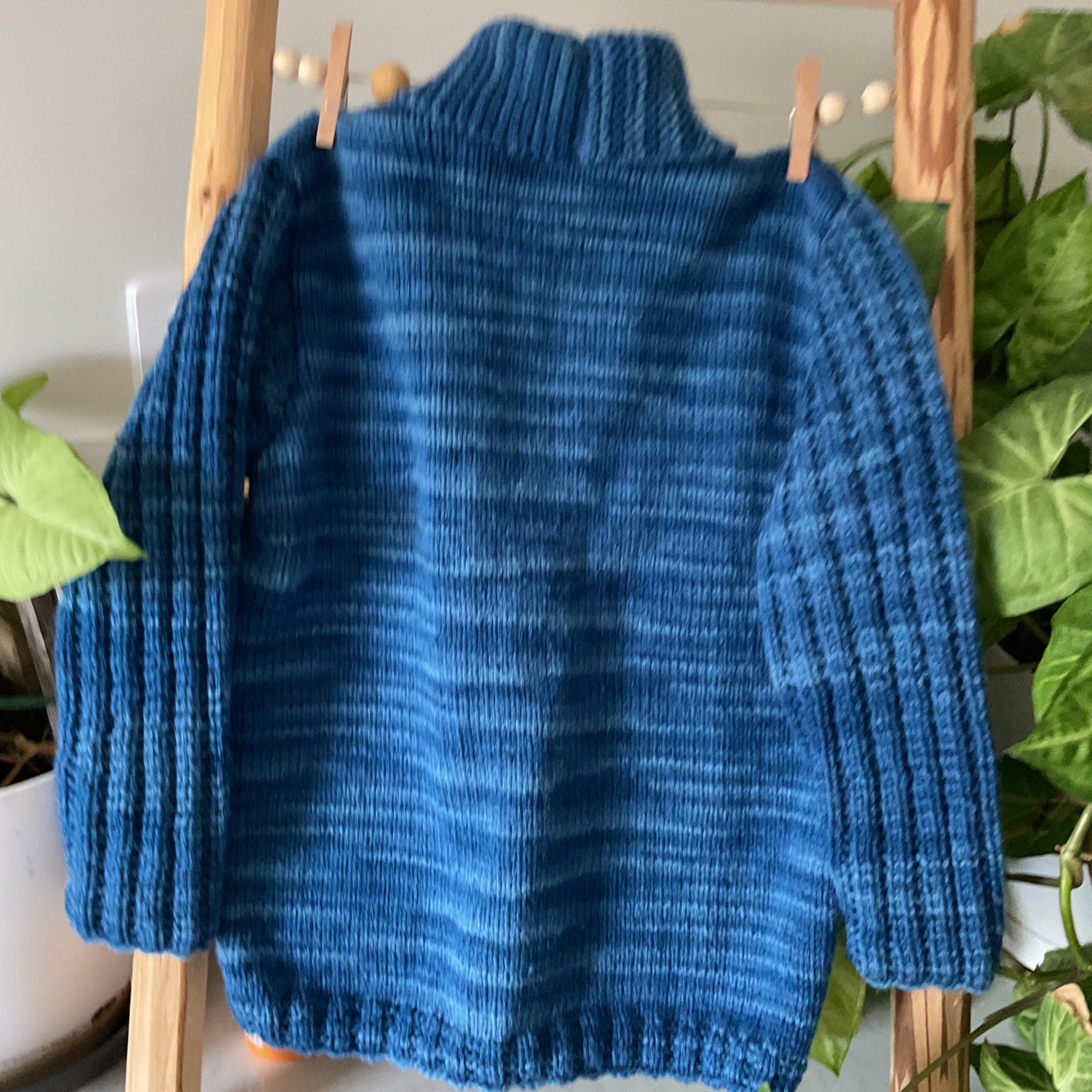 Blue Cardigan, Size 3-4years