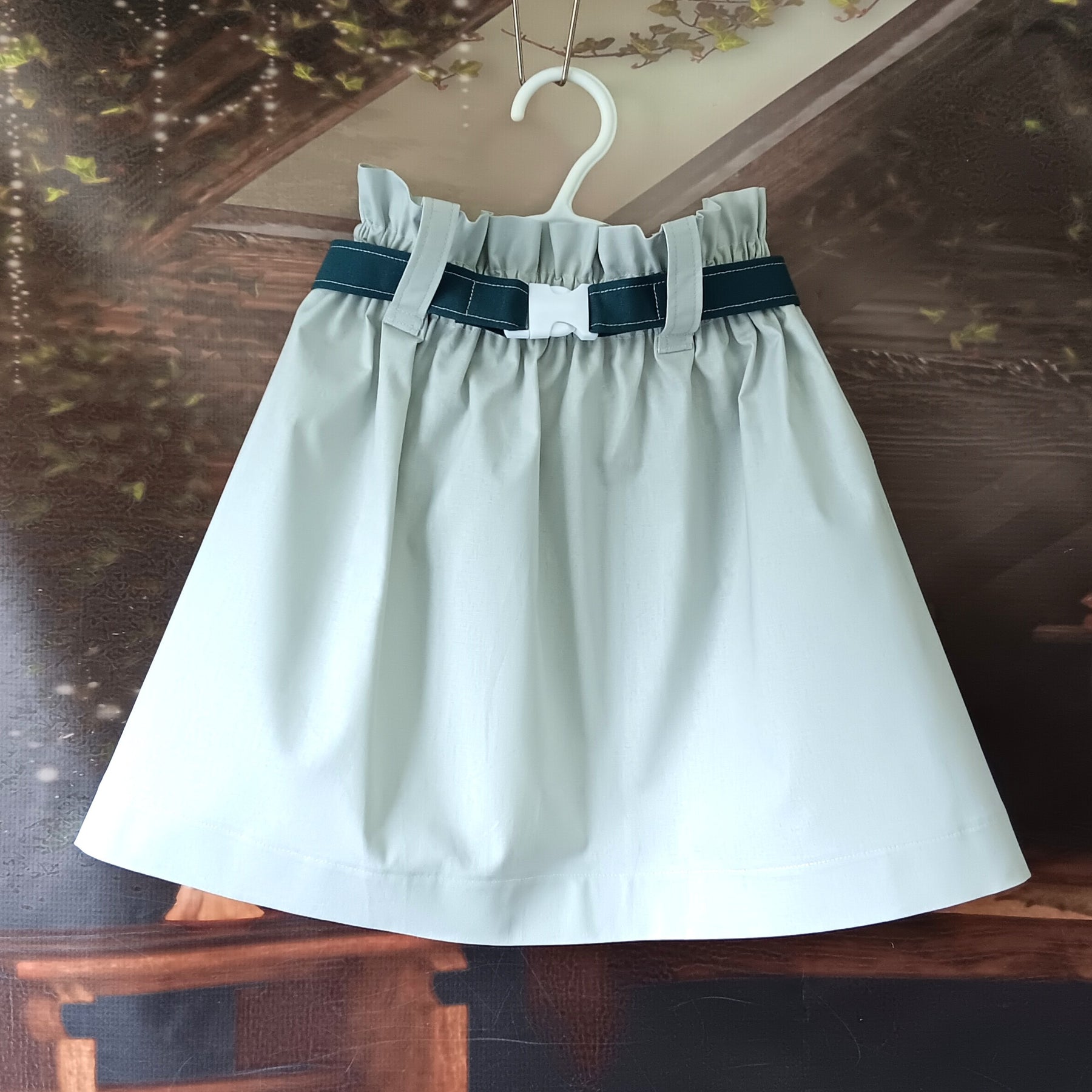 Girls Zookeeper Outfit, Shirt, Skirt & Belt - Sizes 3 - 8