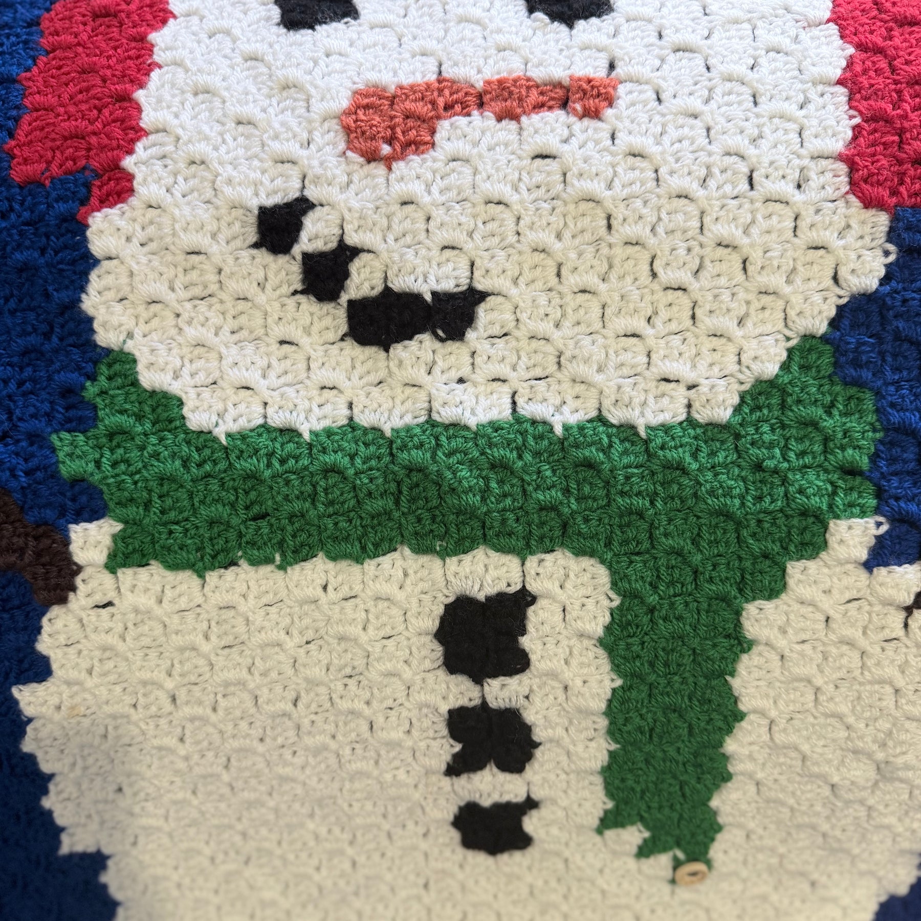 #033 Child Size Snowman Blanket