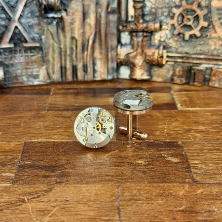 Steampunk Watch Movement Cufflinks