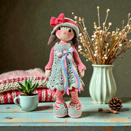 Crochet Amigurumi Art Doll