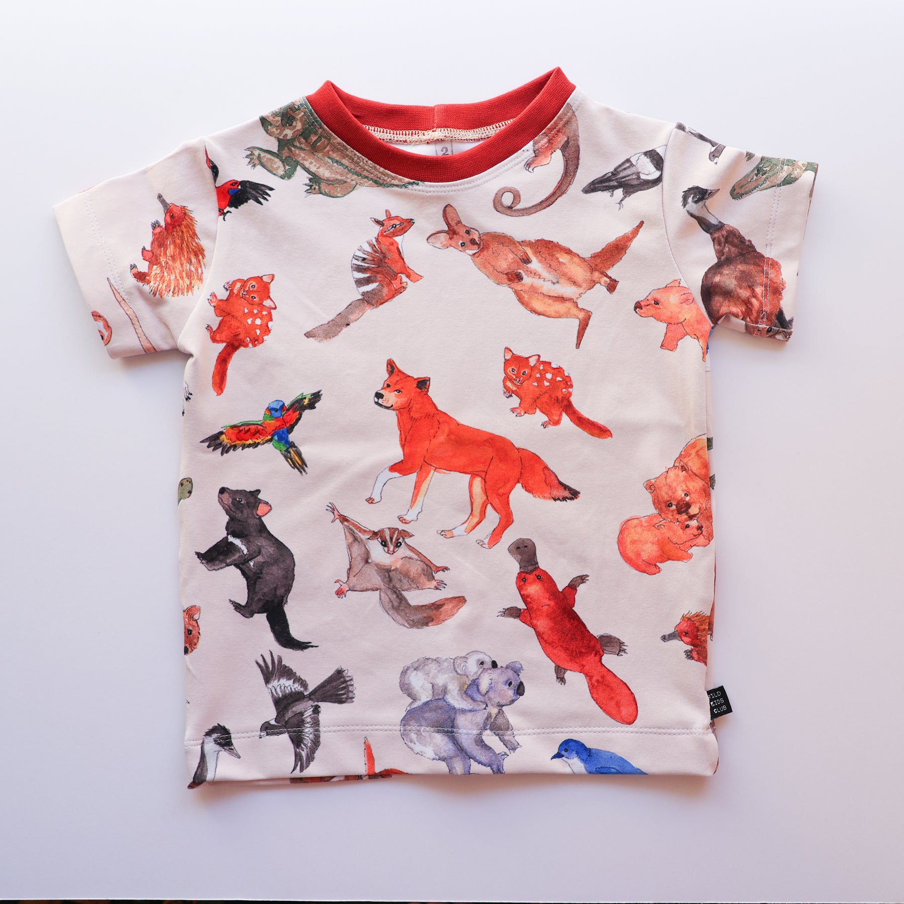 Australian Animals organic cotton tee shirt 2026-27