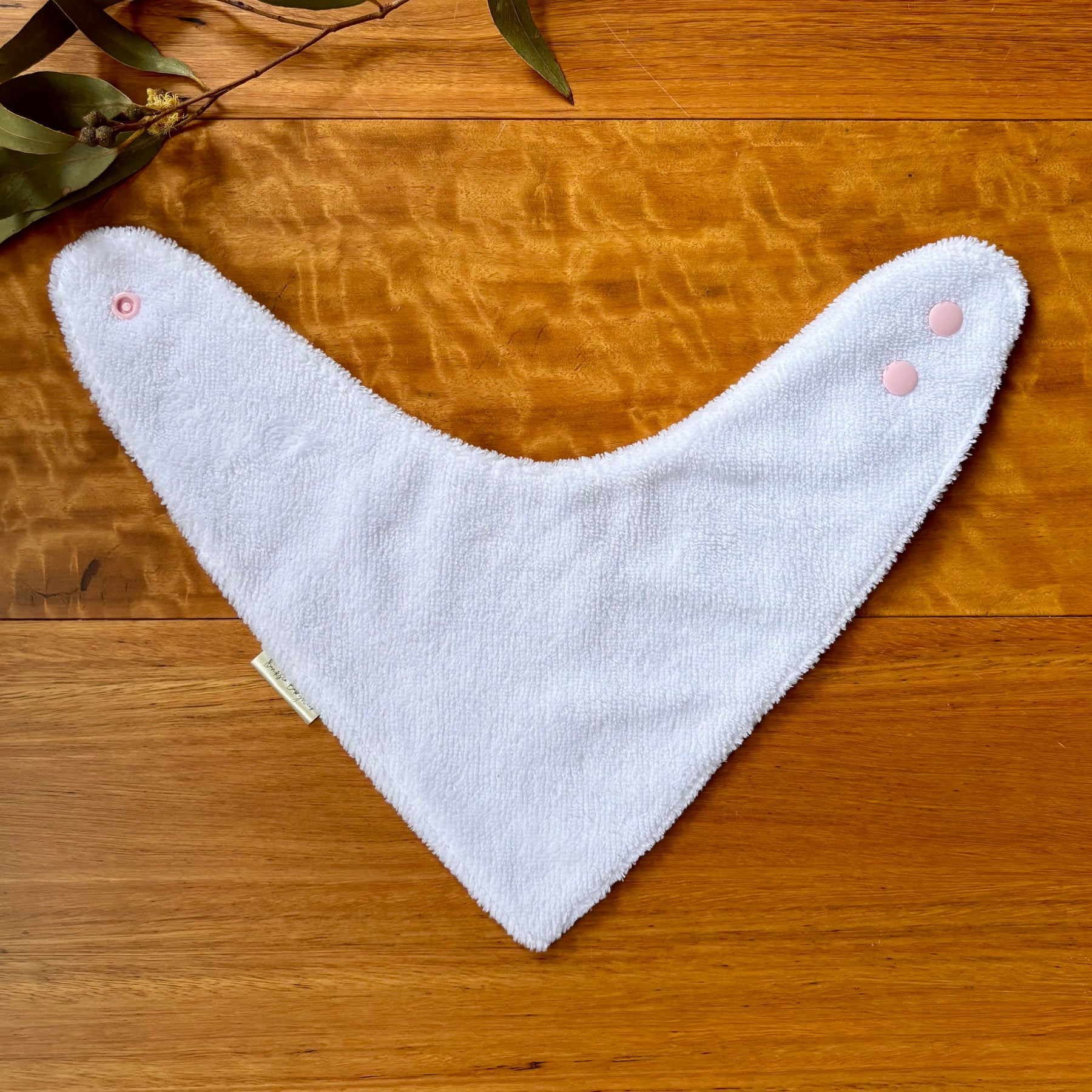 Baby Bib and Burp Cloth Set | May Gibbs Flannel Flowers | Ready to Ship