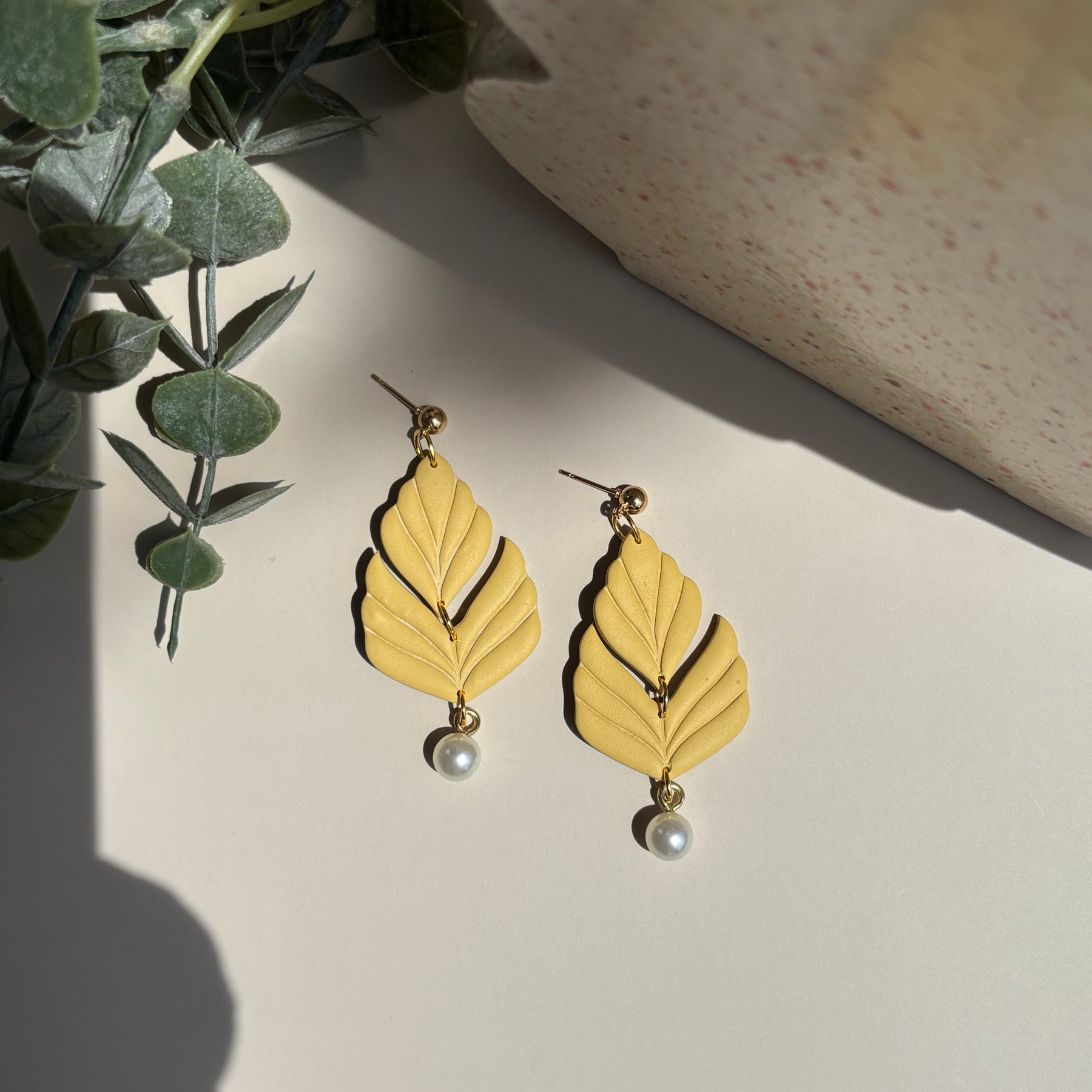 Elloise - Polymer Clay Dangle Earrings