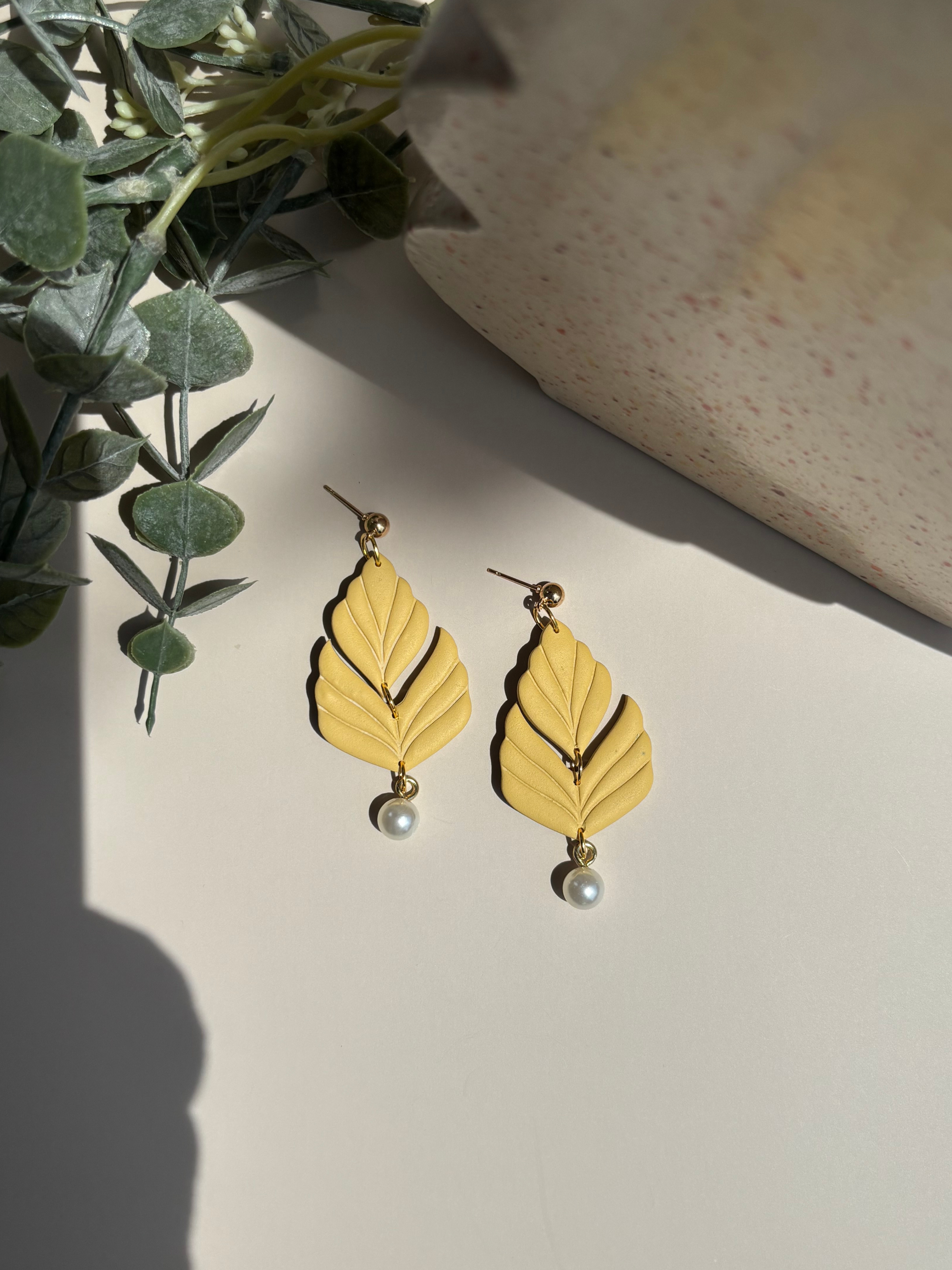 Elloise - Polymer Clay Dangle Earrings