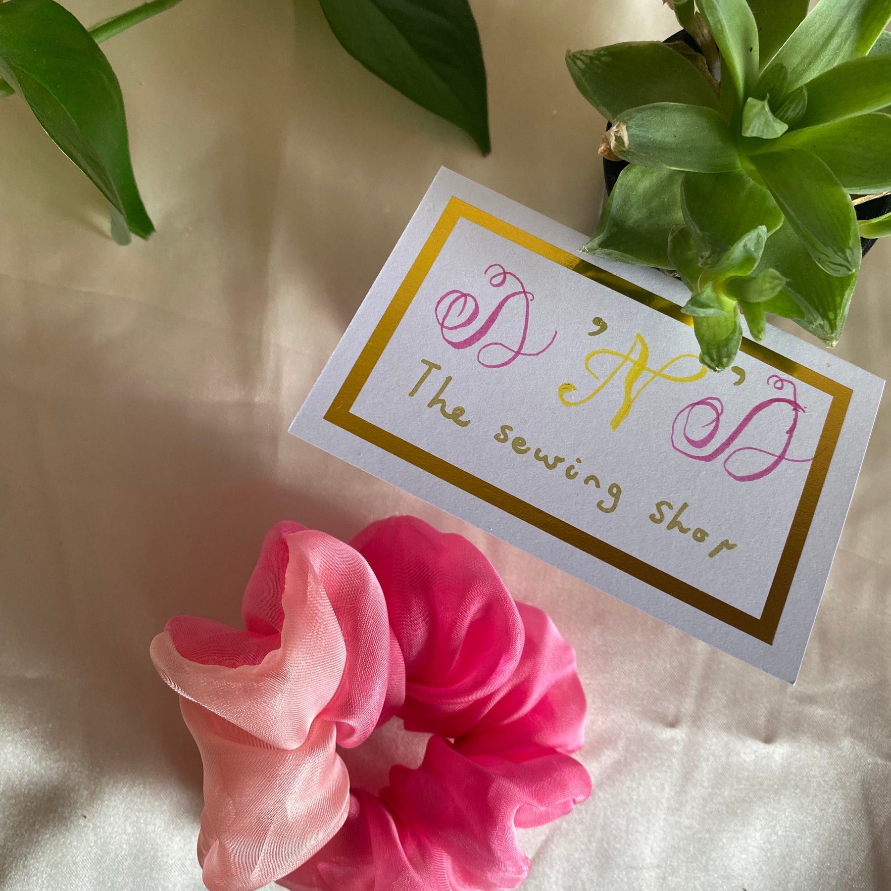 Spring Special Floral Fabric Scrunchies