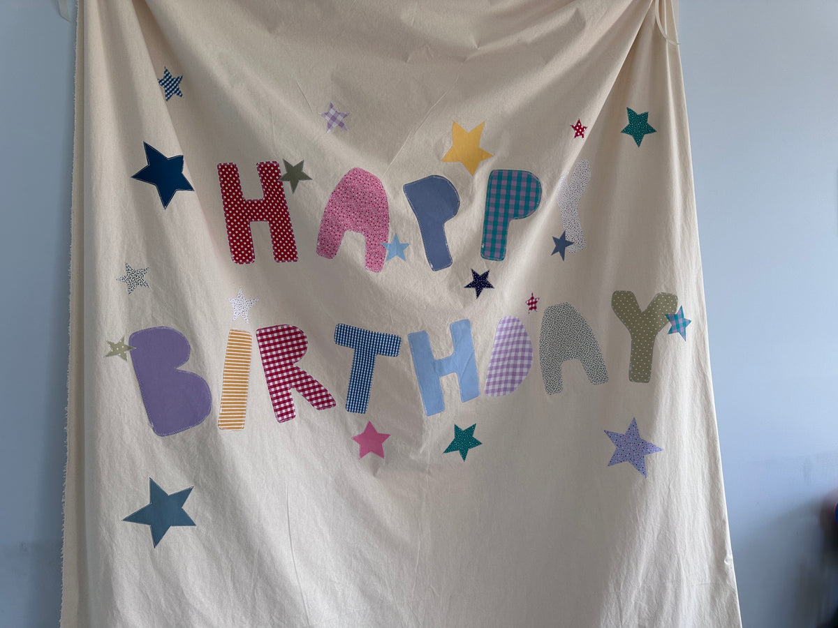 Heirloom Happy Birthday Banner