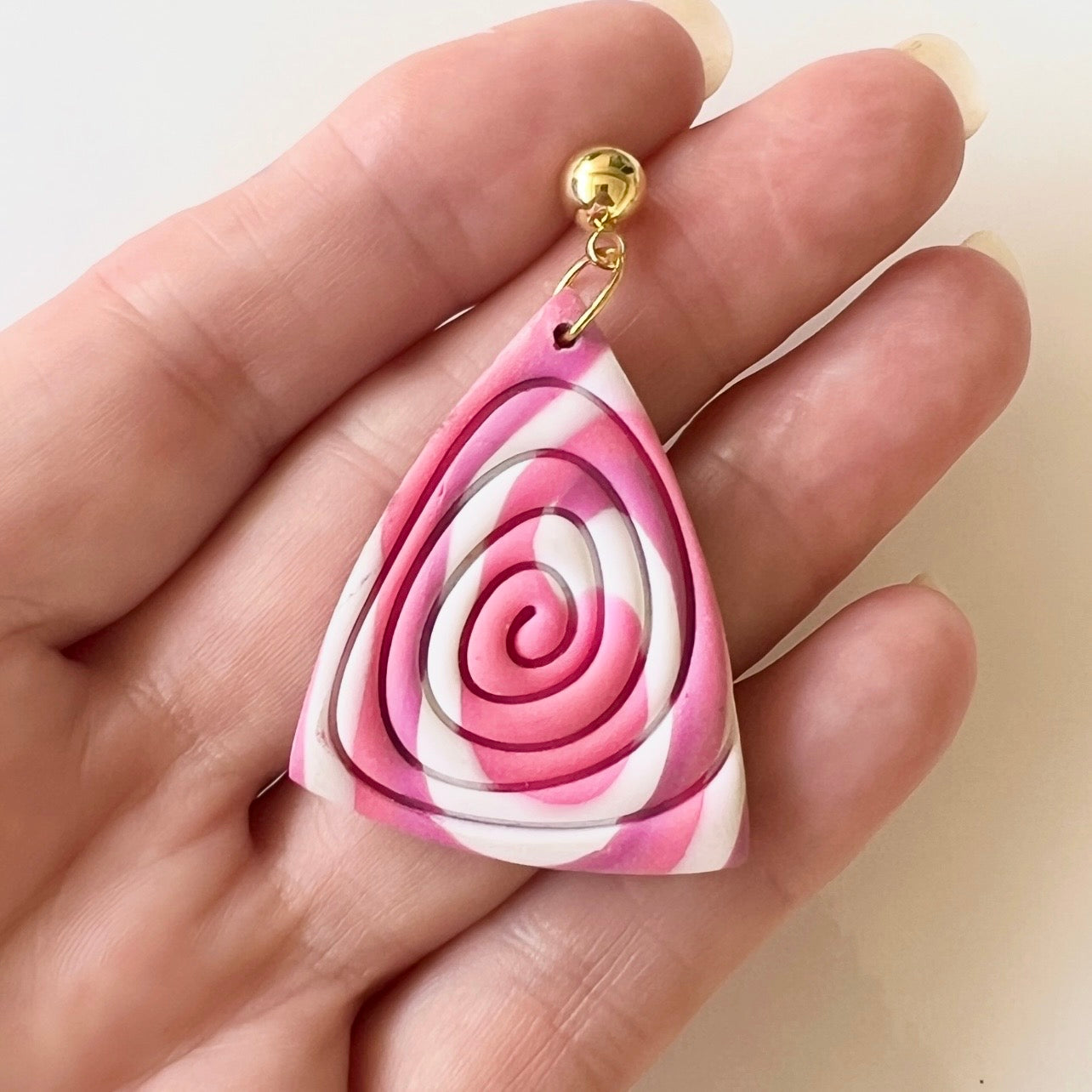Earrings ~Dangles~Retro~Pink~affordable