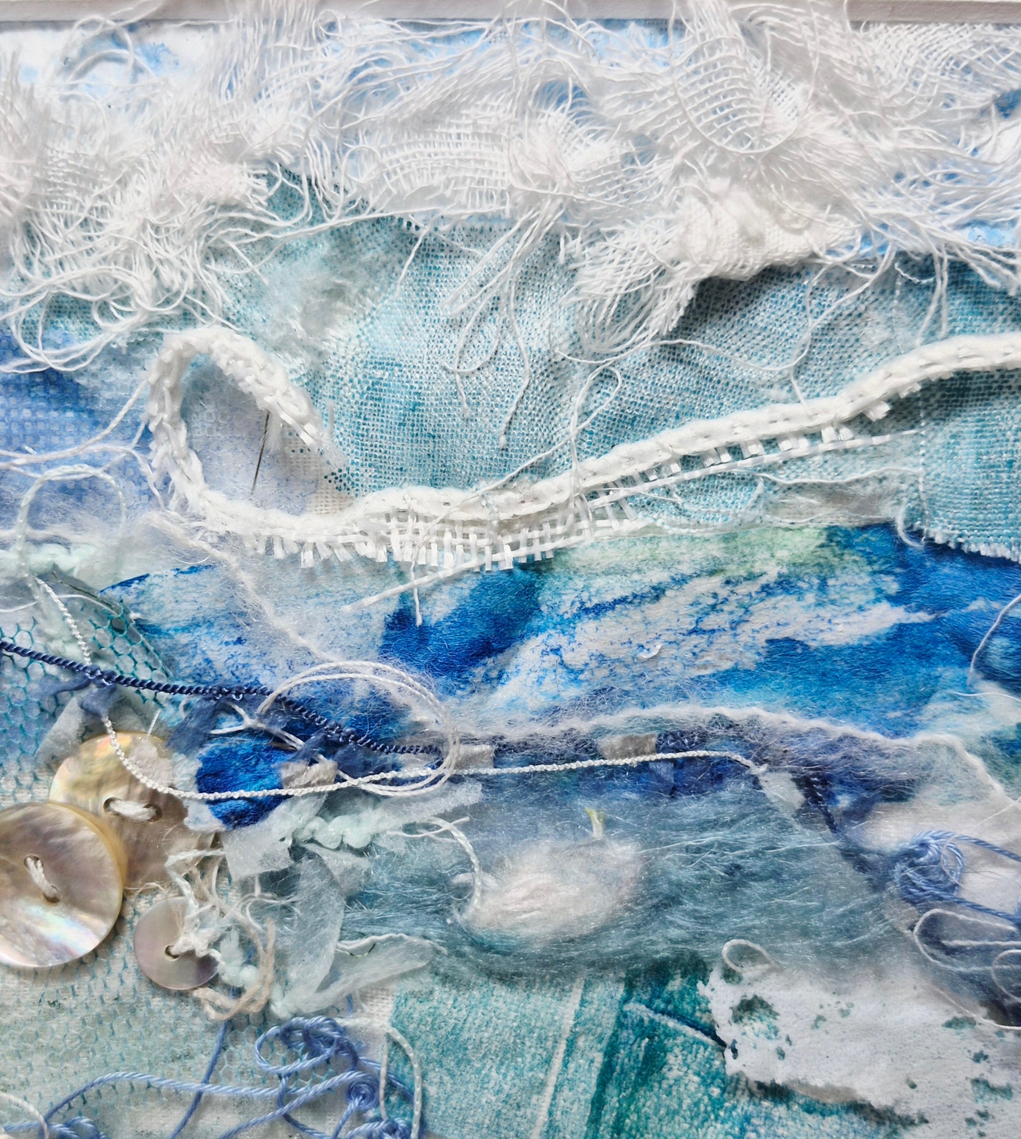 Mixed Media Artwork called Waves