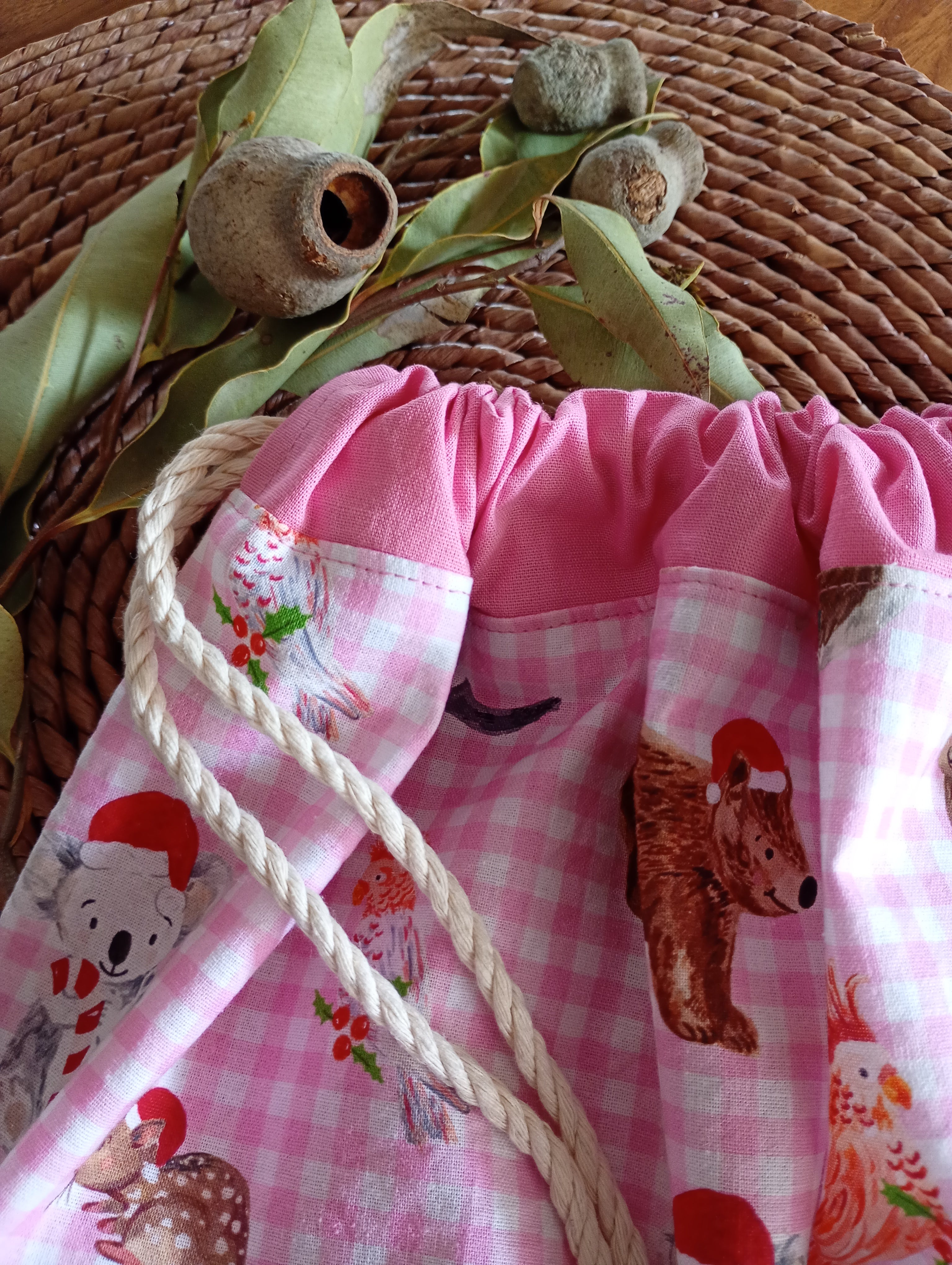 Children's Santa Sacks - Reusable Christmas Gift Bags