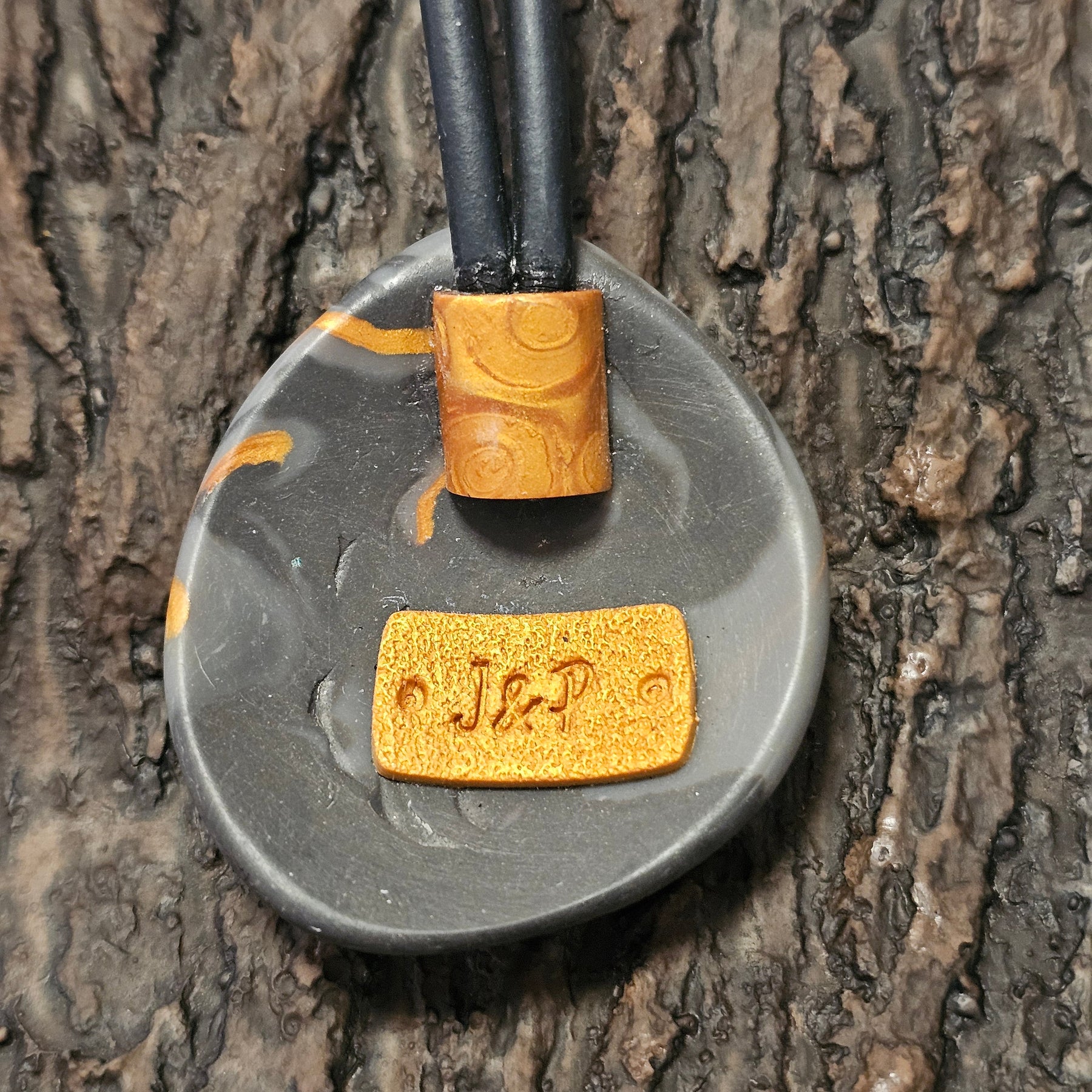 AFTERGLOW - POLYMER CLAY PENDANT